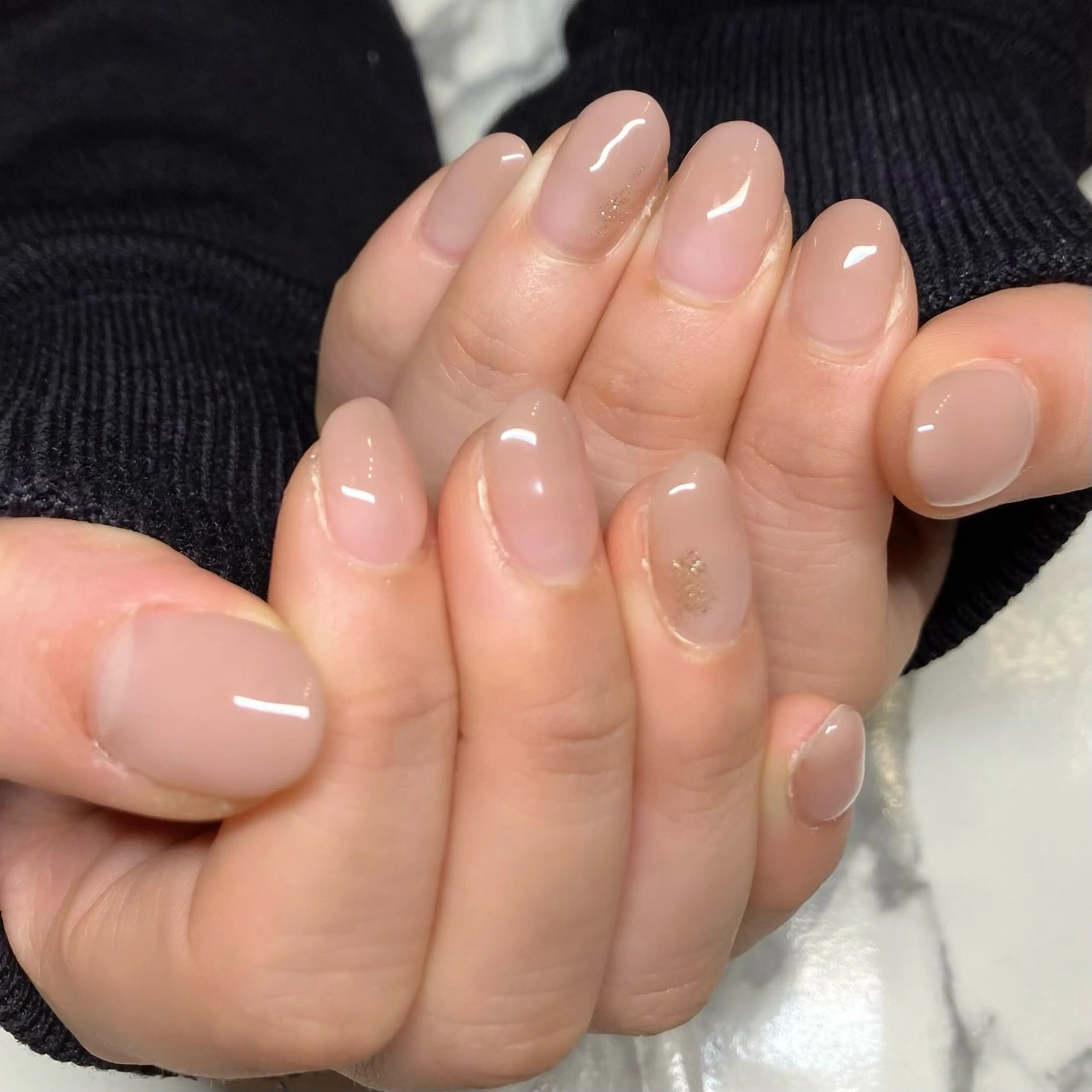 ネイル グラデーション オフィスネイル ピンク MALAMA NAILのネイルデザイン