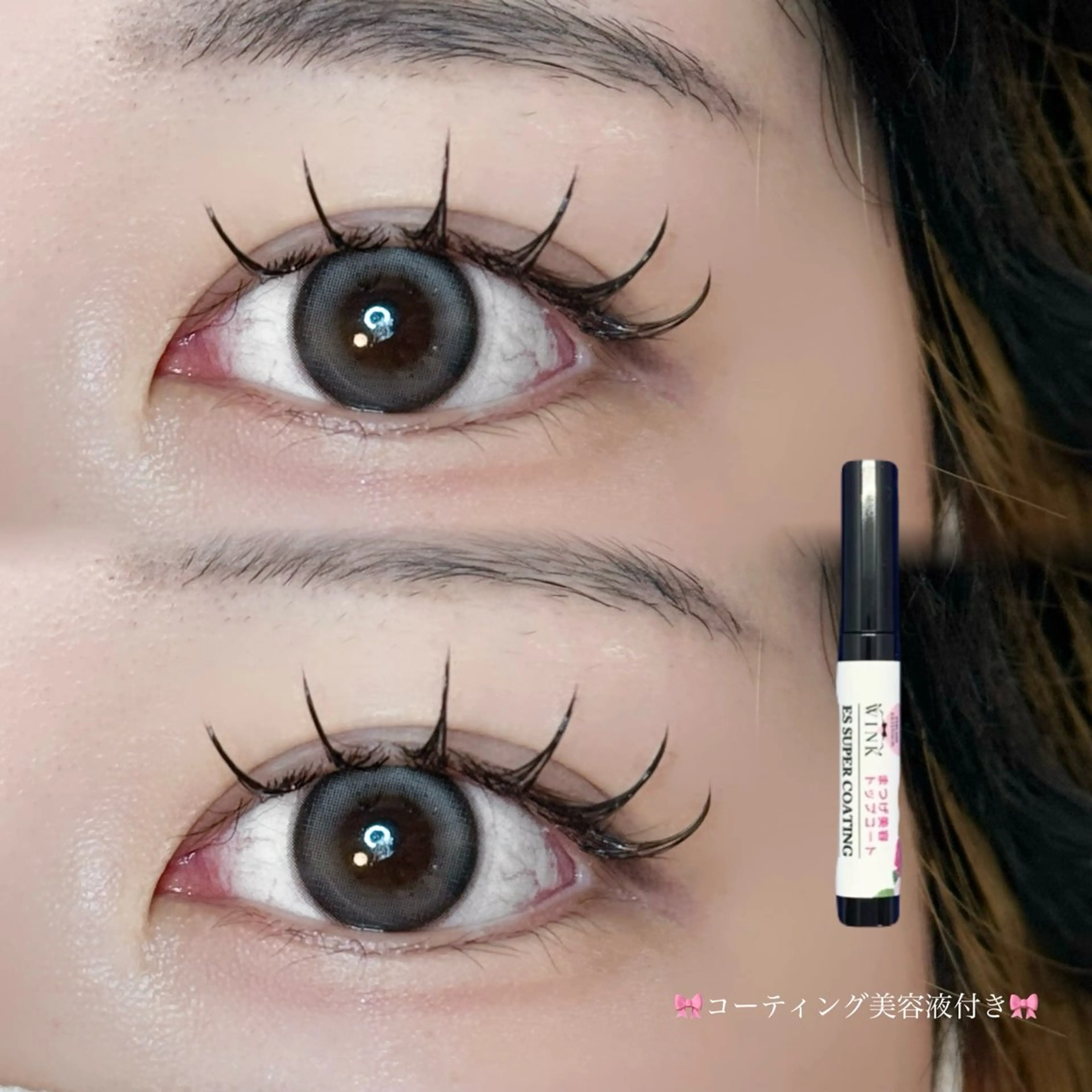 マツエク・マツパ 束感まつ毛 フラットラッシュ パリジェンヌラッシュリフト まつげパーマ セーブル ひかる/アイブロウ/ マツエク/まつパ🎀のマツエク・マツパデザイン