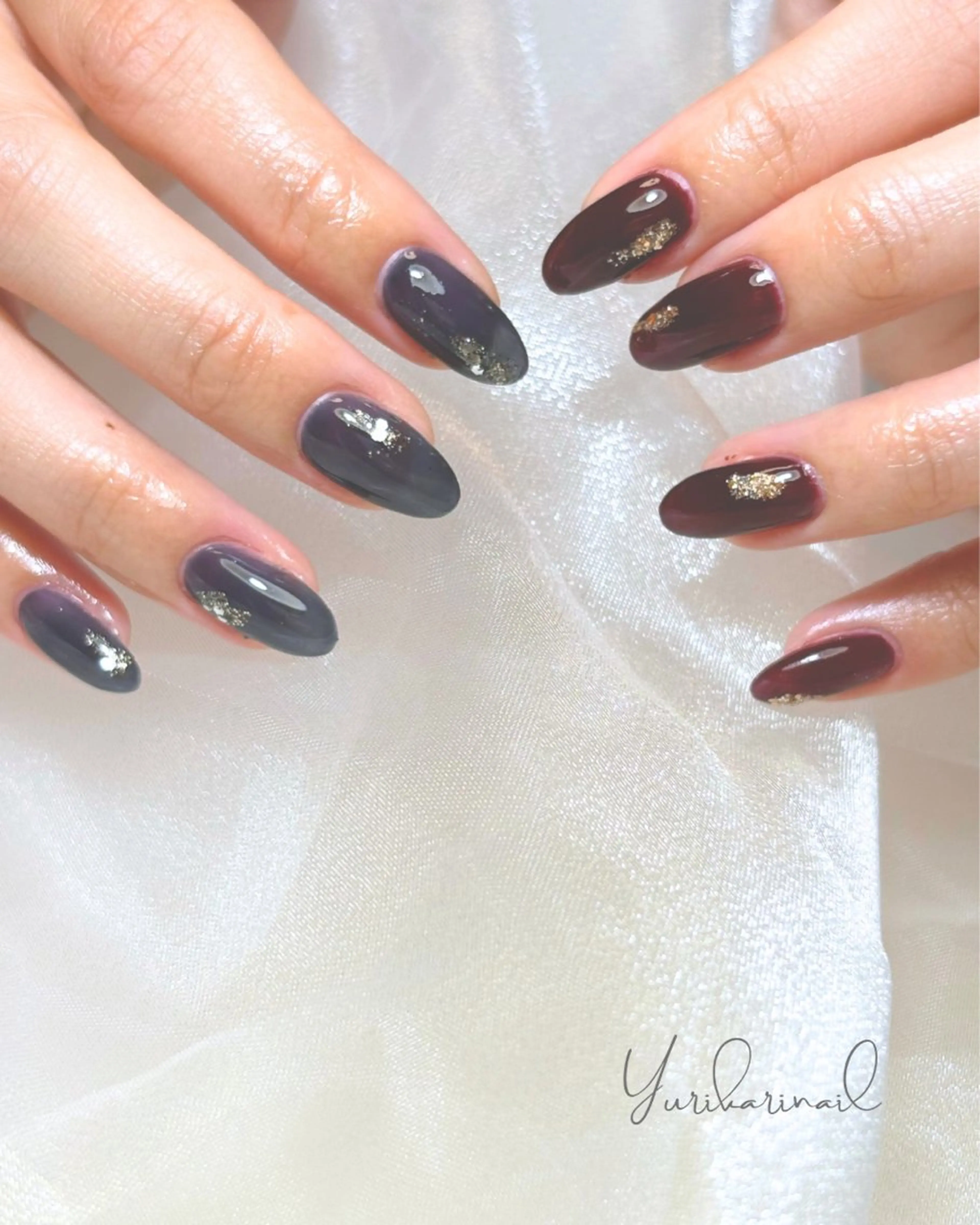 ネイル ワンカラーネイル ハンドネイル ネイリスト ゆりかのネイルデザイン