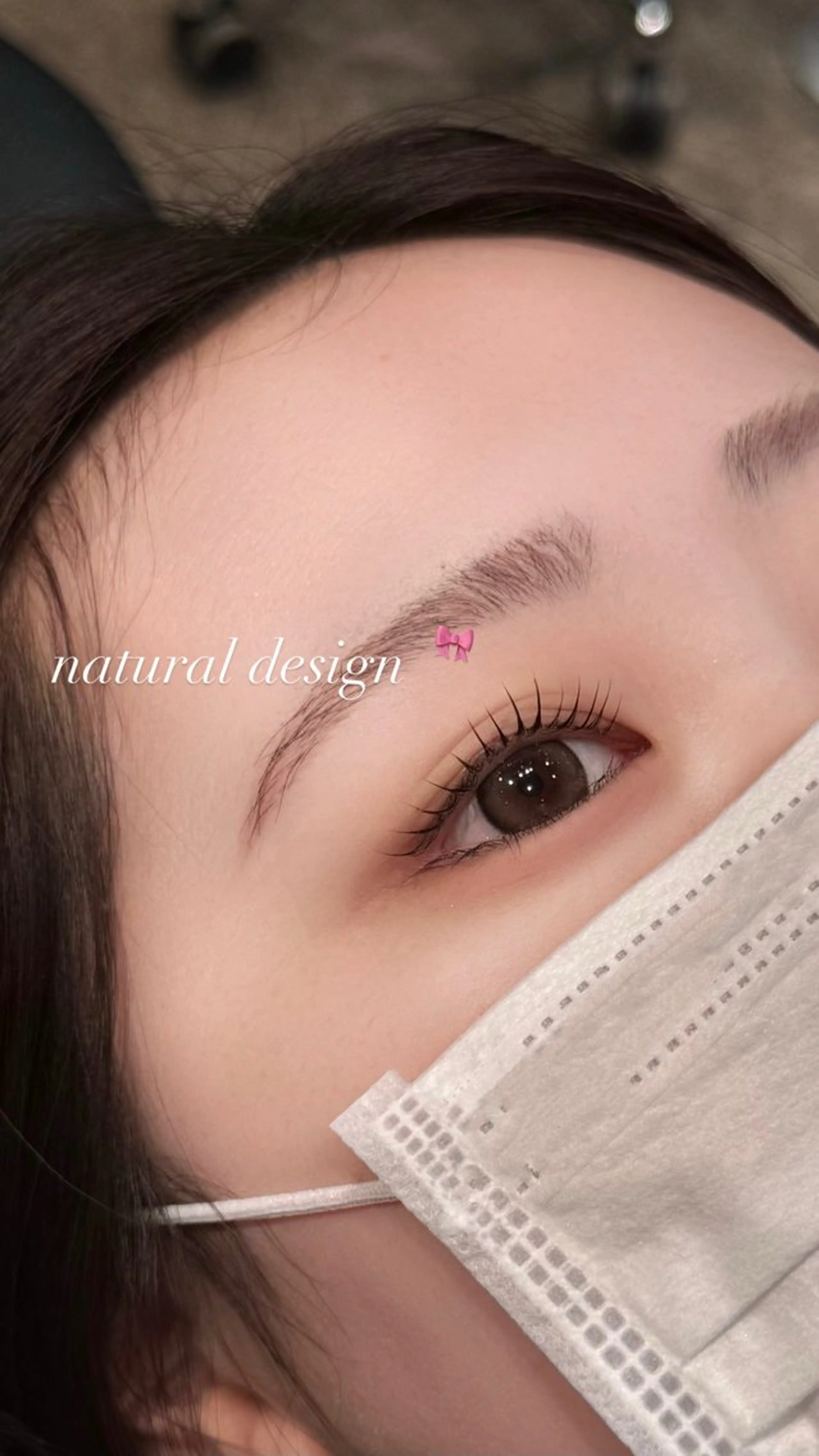 マツエク・マツパ まつげパーマ マツパ amii.+eyesalon渋谷所属・渋谷／韓国風/束感 /seina🪞のマツエク・マツパデザイン