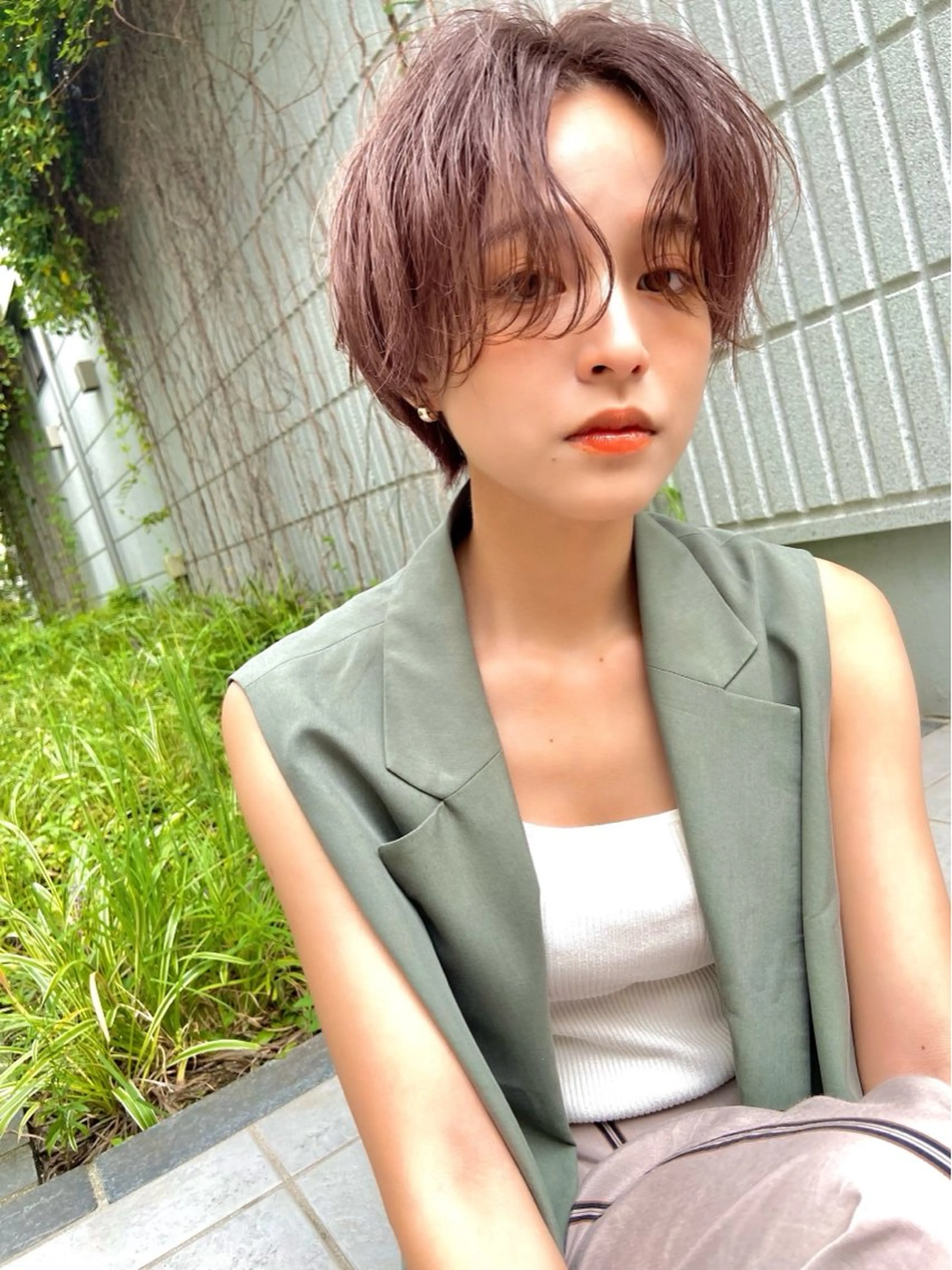 ショート ショート/ボブ特化 似合わせ/山下凌生のヘアスタイル