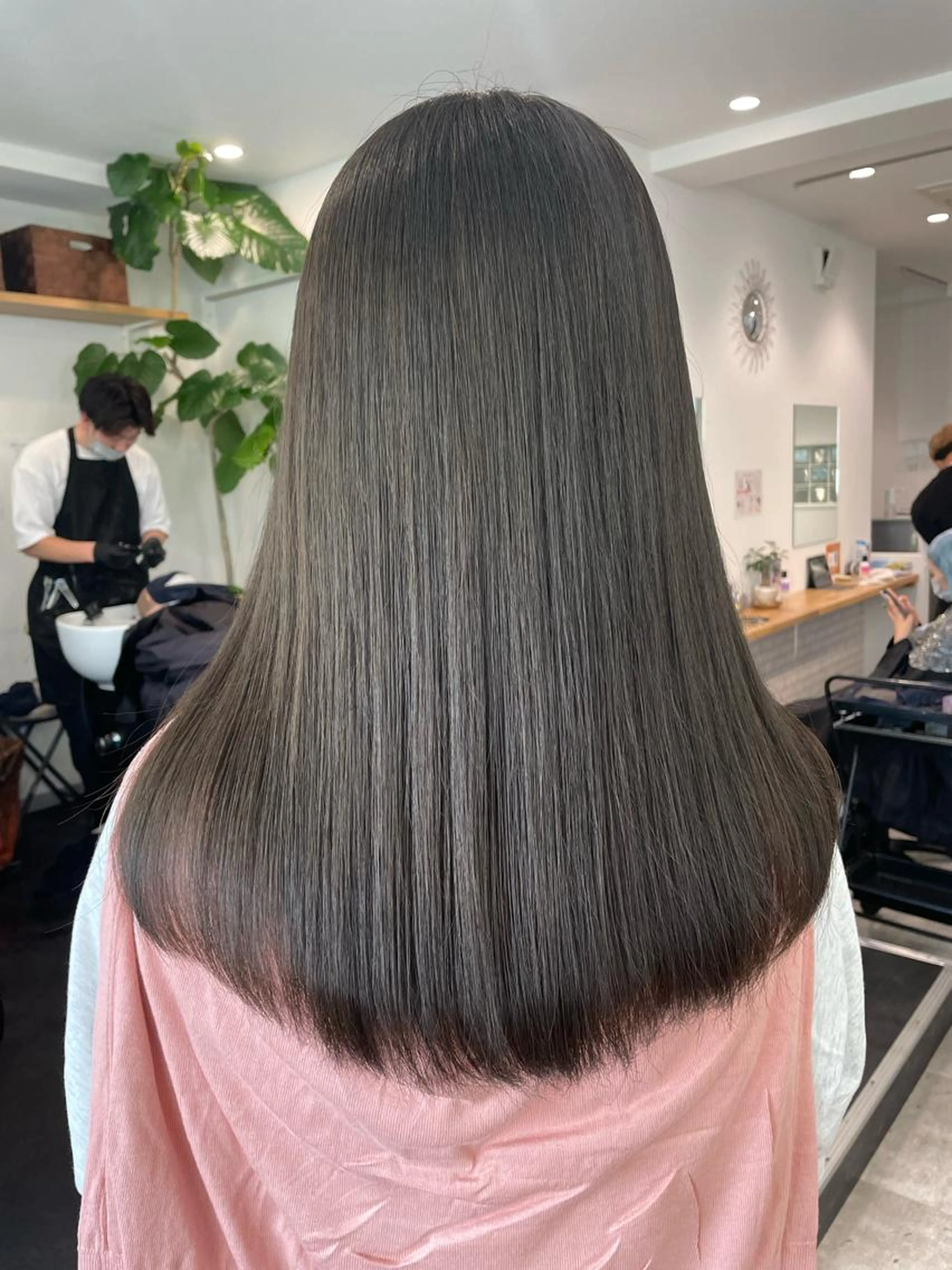 ✨大人気✨☘️ナチュラル艶カラー☘️クイックトリートメントの写真