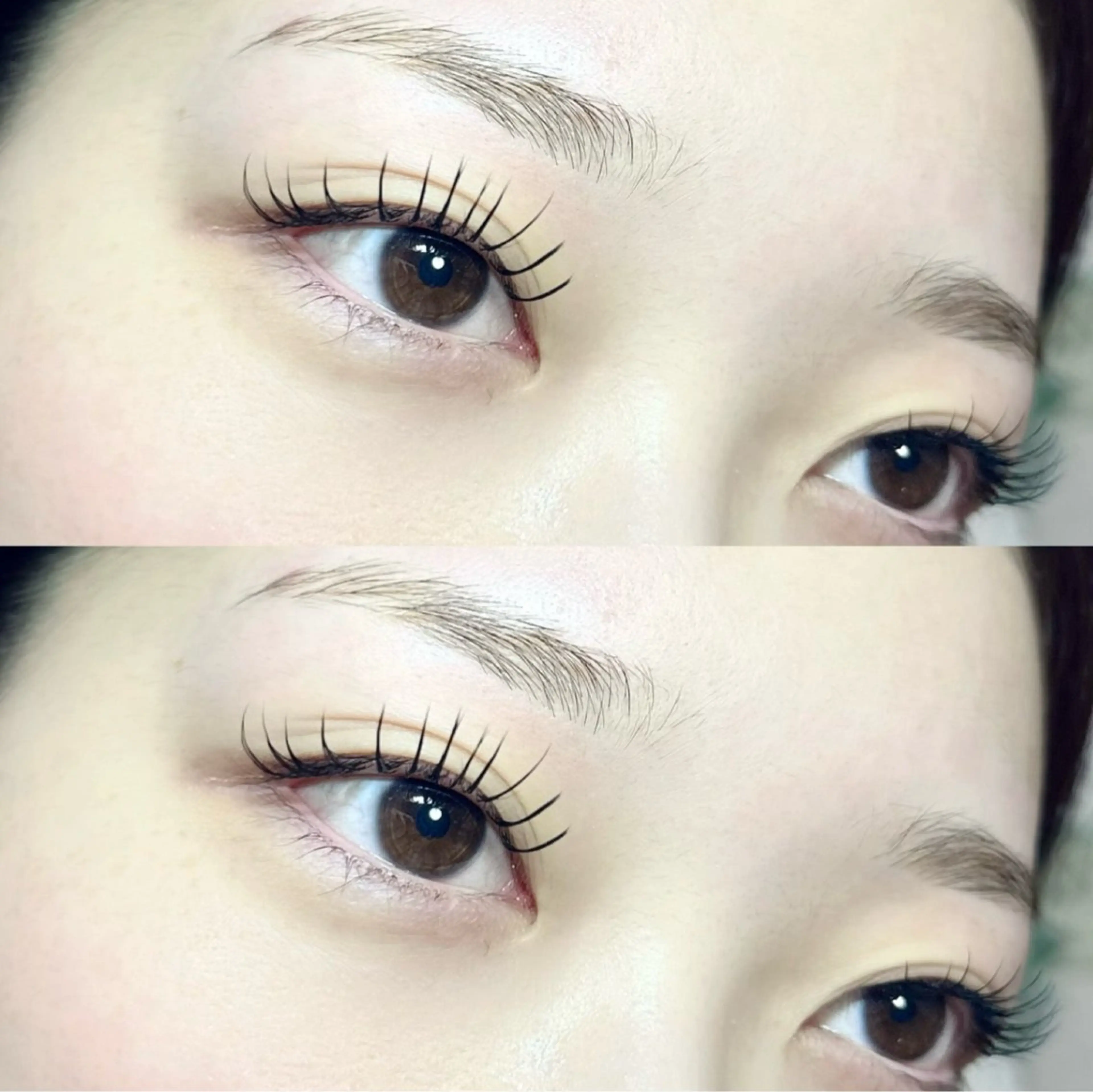 マツエク・マツパ Cカール フラットラッシュ カノウ アオイ🐰の眉毛・アイブロウイメージ