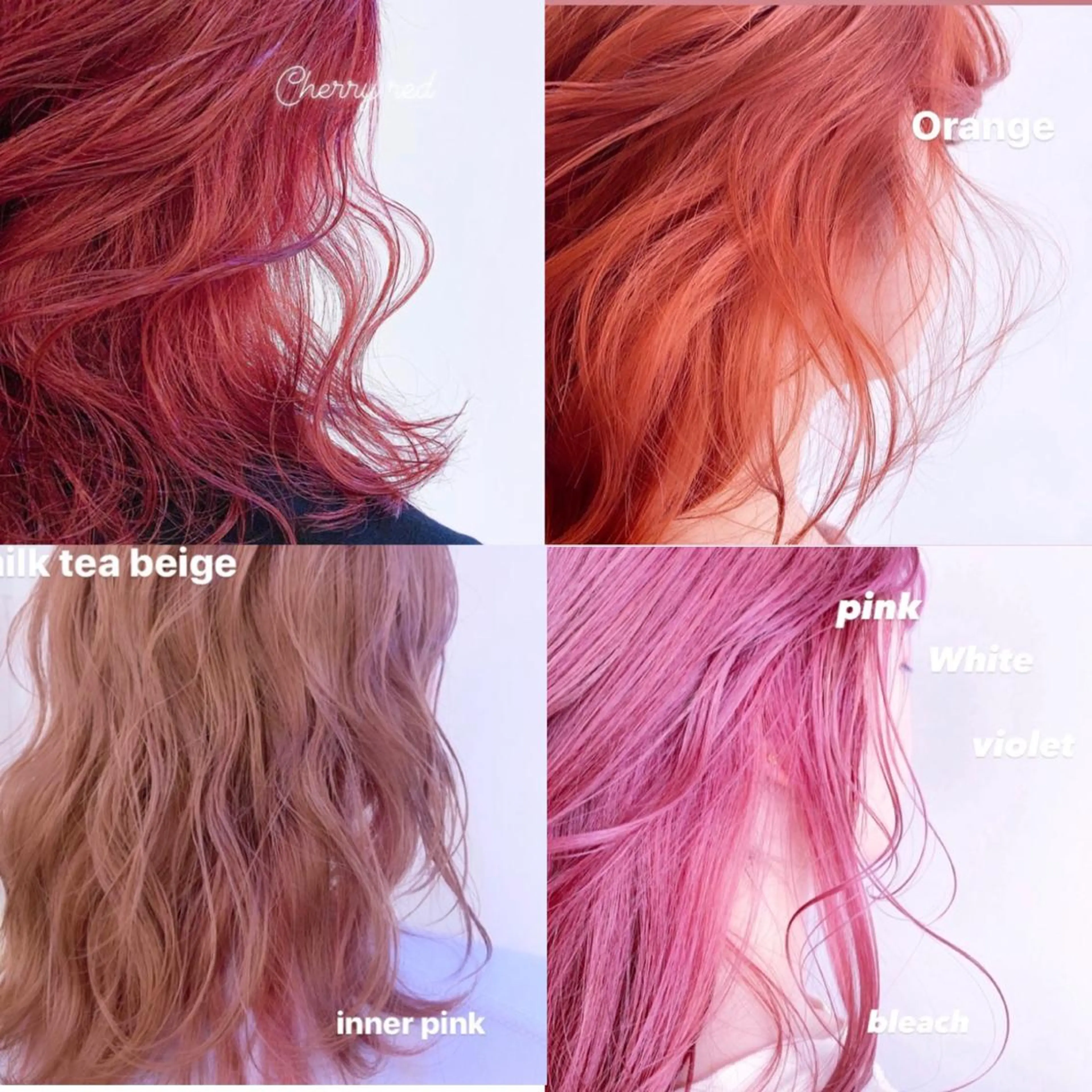 カラー JYUNESU表参道所属・韓国ヘア🇰🇷🎀 透明感カラーのヘアスタイル