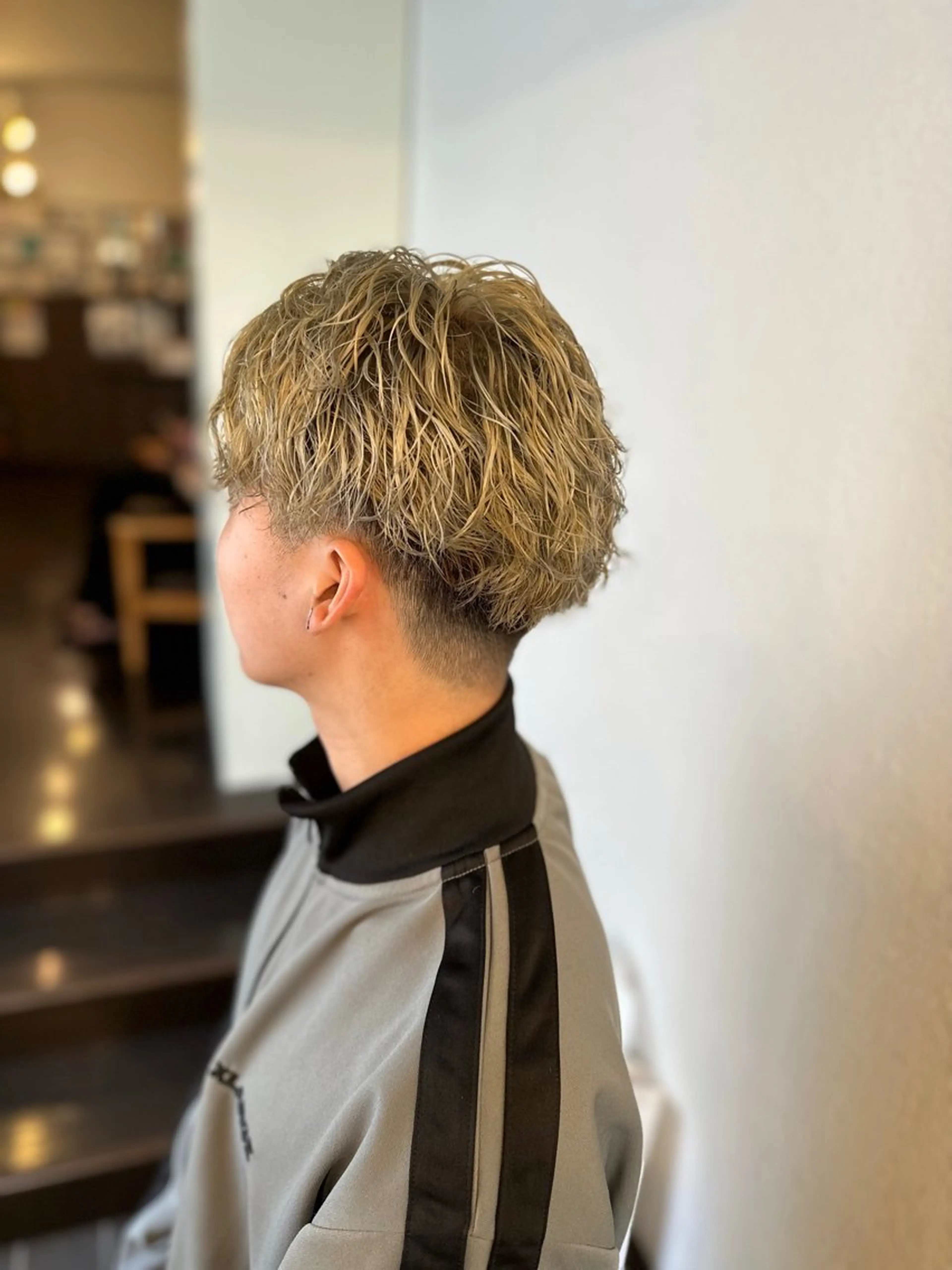 パーマ メンズ メンズブリーチ メンズパーマ SALOWIN名古屋suite店所属・メンズカット/名駅 個室/千田のヘアスタイル
