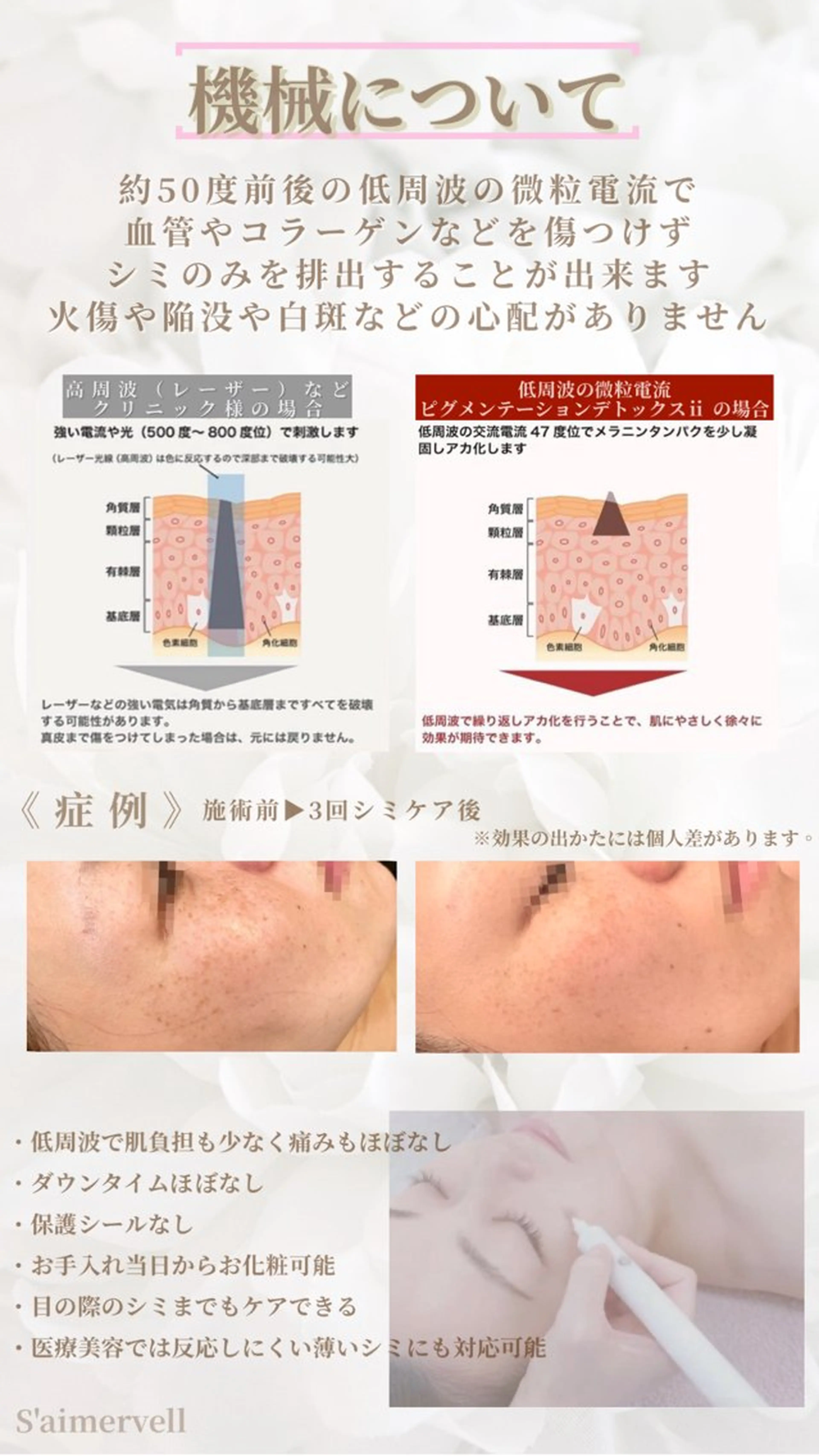 シミケア専門店 Saimervellのエステ・リラクイメージ