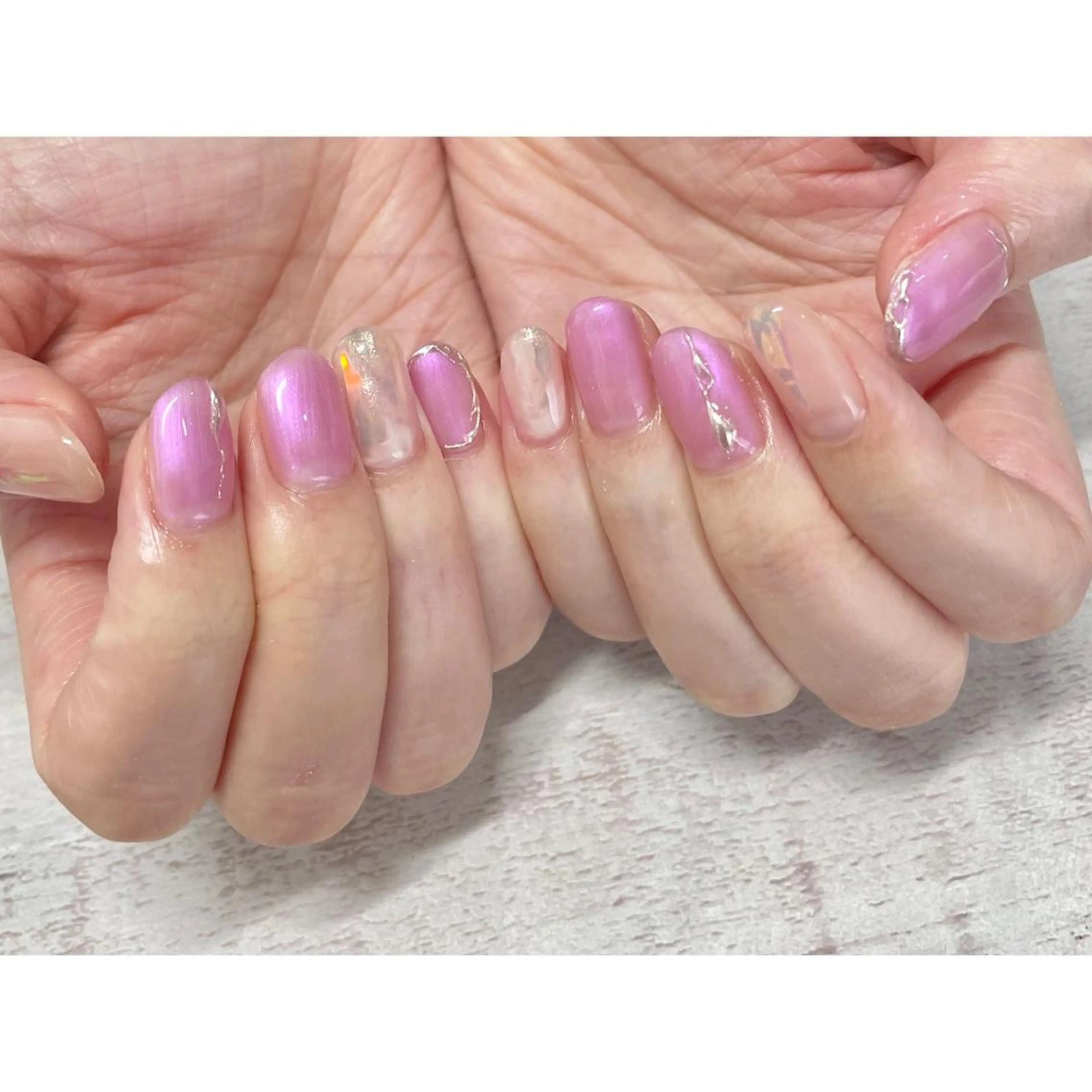 ネイル 𖡼 yumenoのネイルデザイン