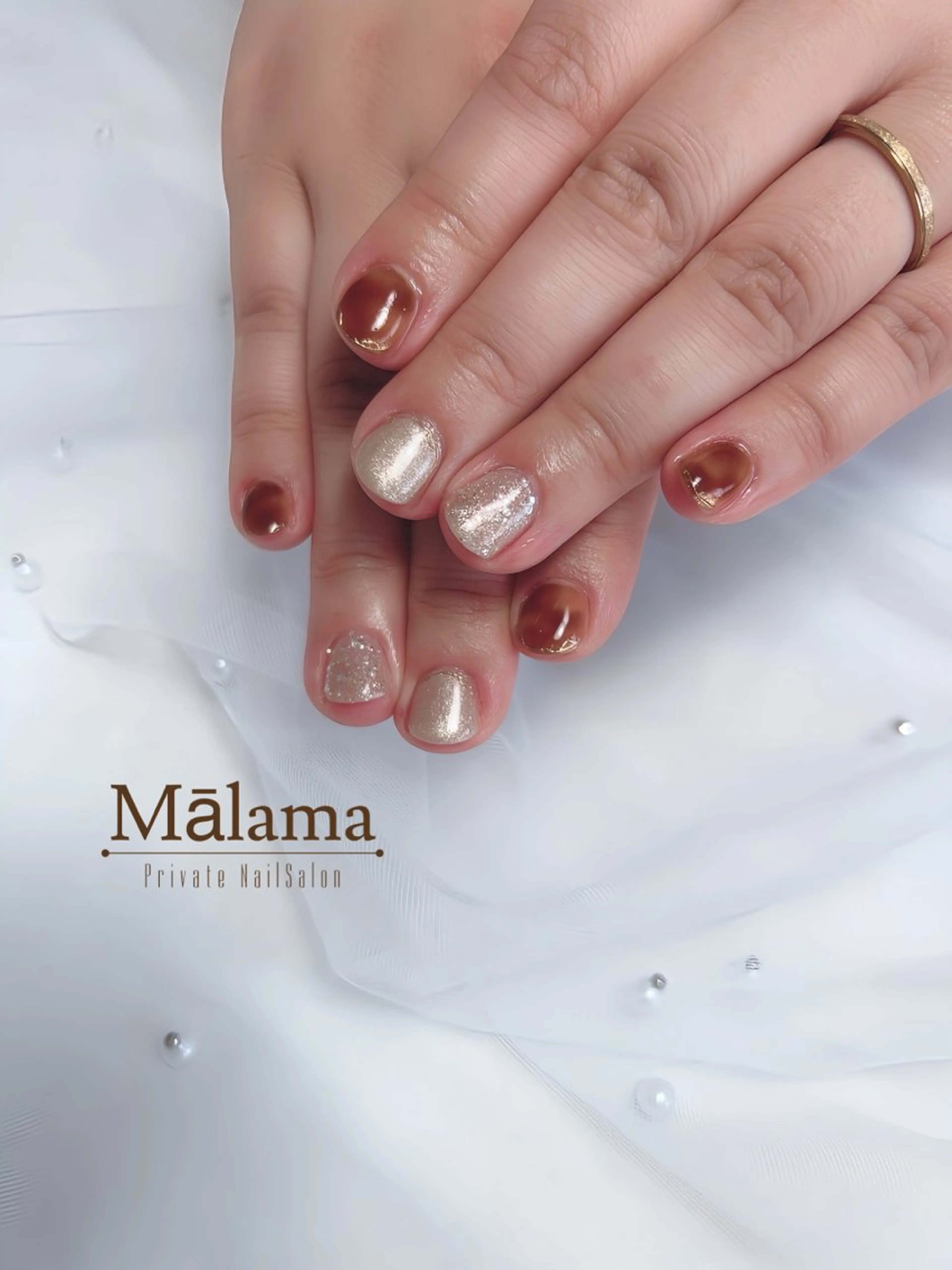 ネイル ハンドネイル Malama ___Ayakaのネイルデザイン