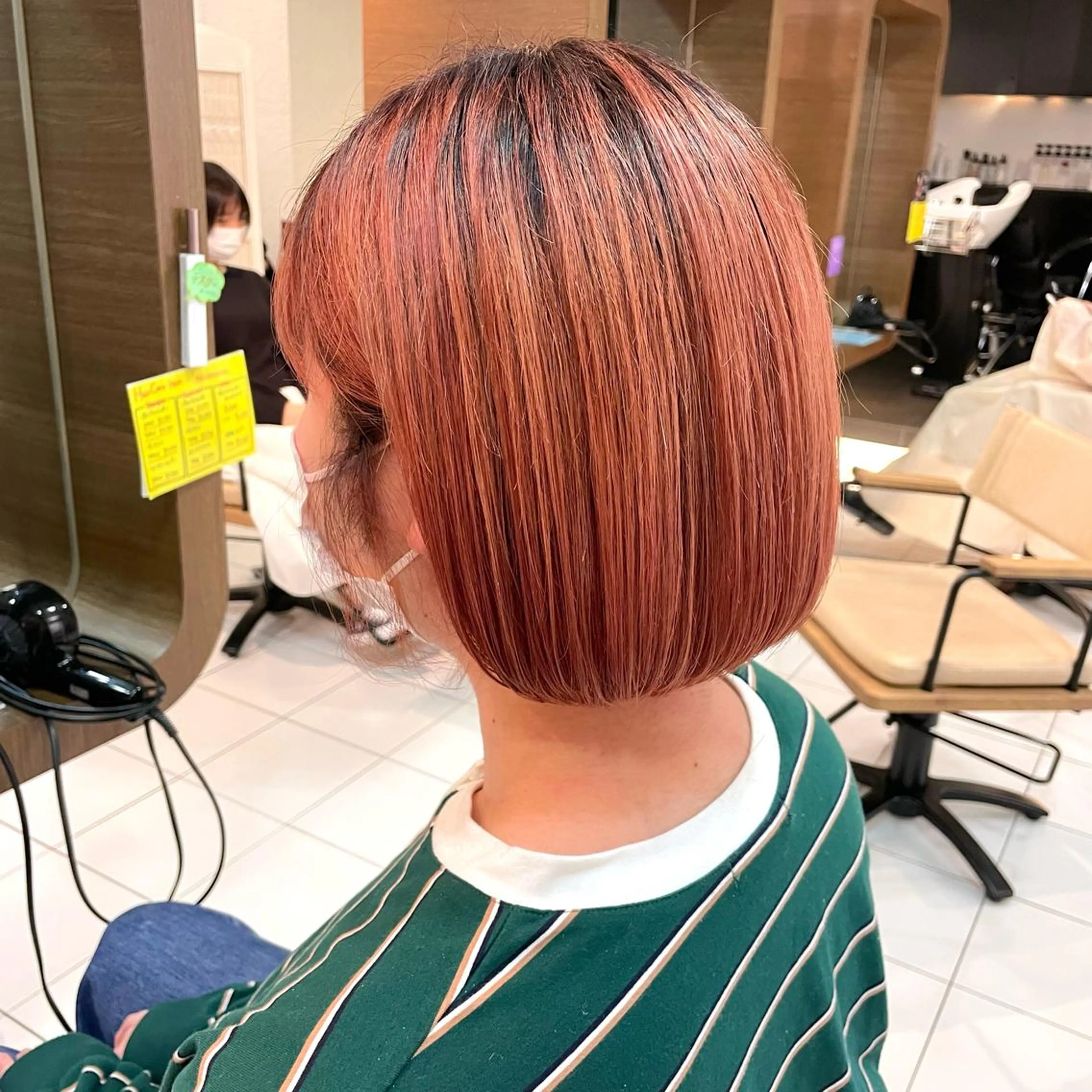 ショート カラー 透明感カラー/ 寺田千雅子のヘアスタイル