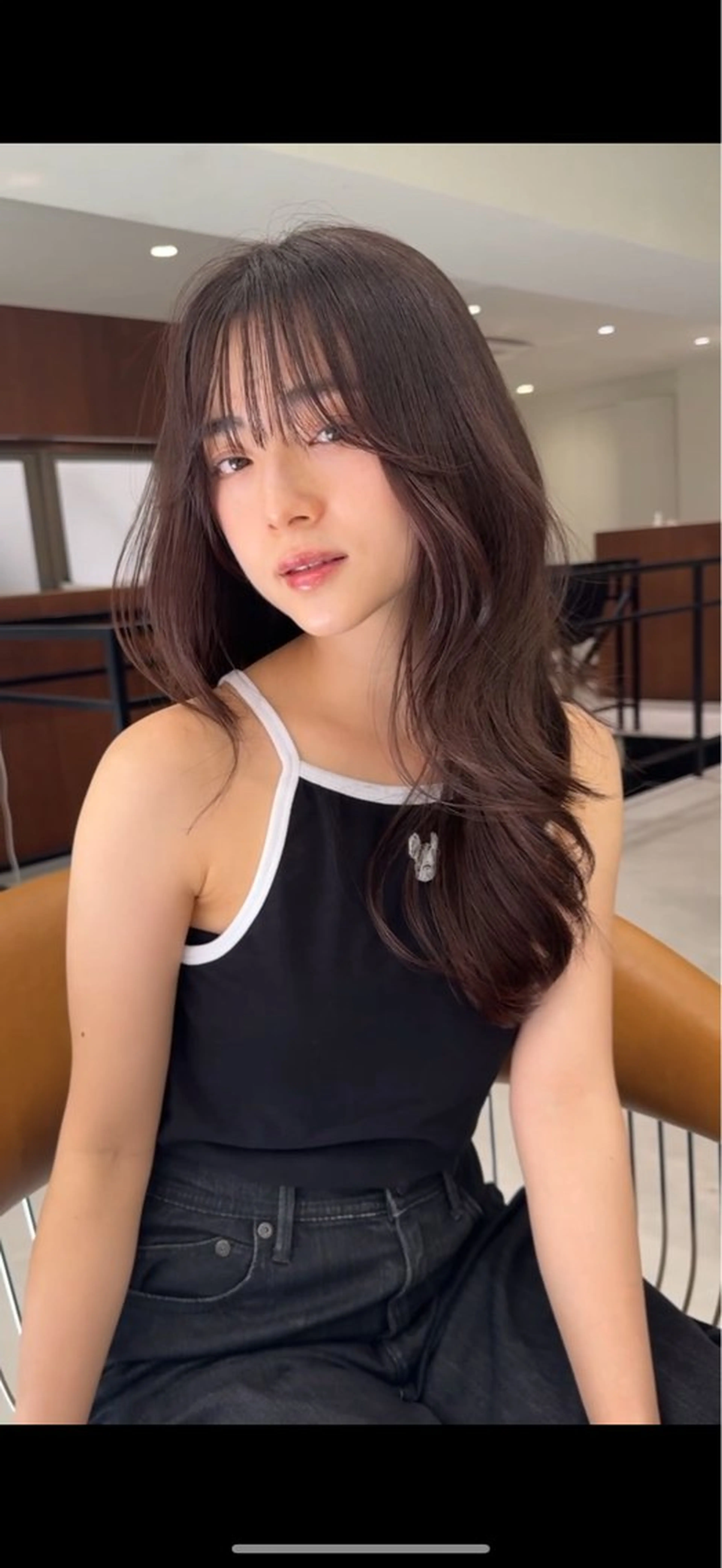 ロング カラー ✨レイヤーカット/透 名感カラー特化✨のヘアスタイル