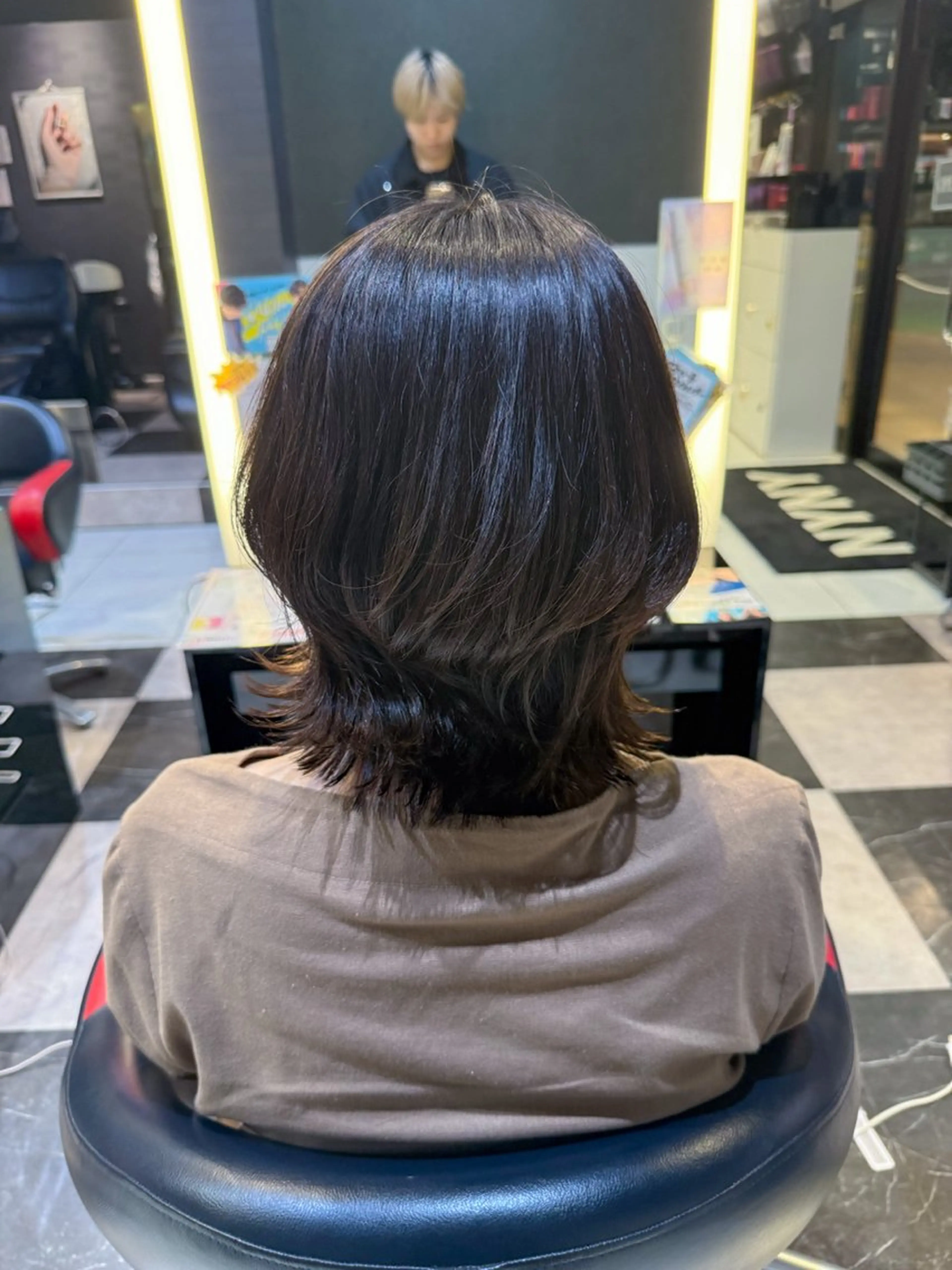 ショート カラー くびれヘア カット ヘアカラー トリートメント レディースモデル募集 無料/田中海斗のヘアスタイル