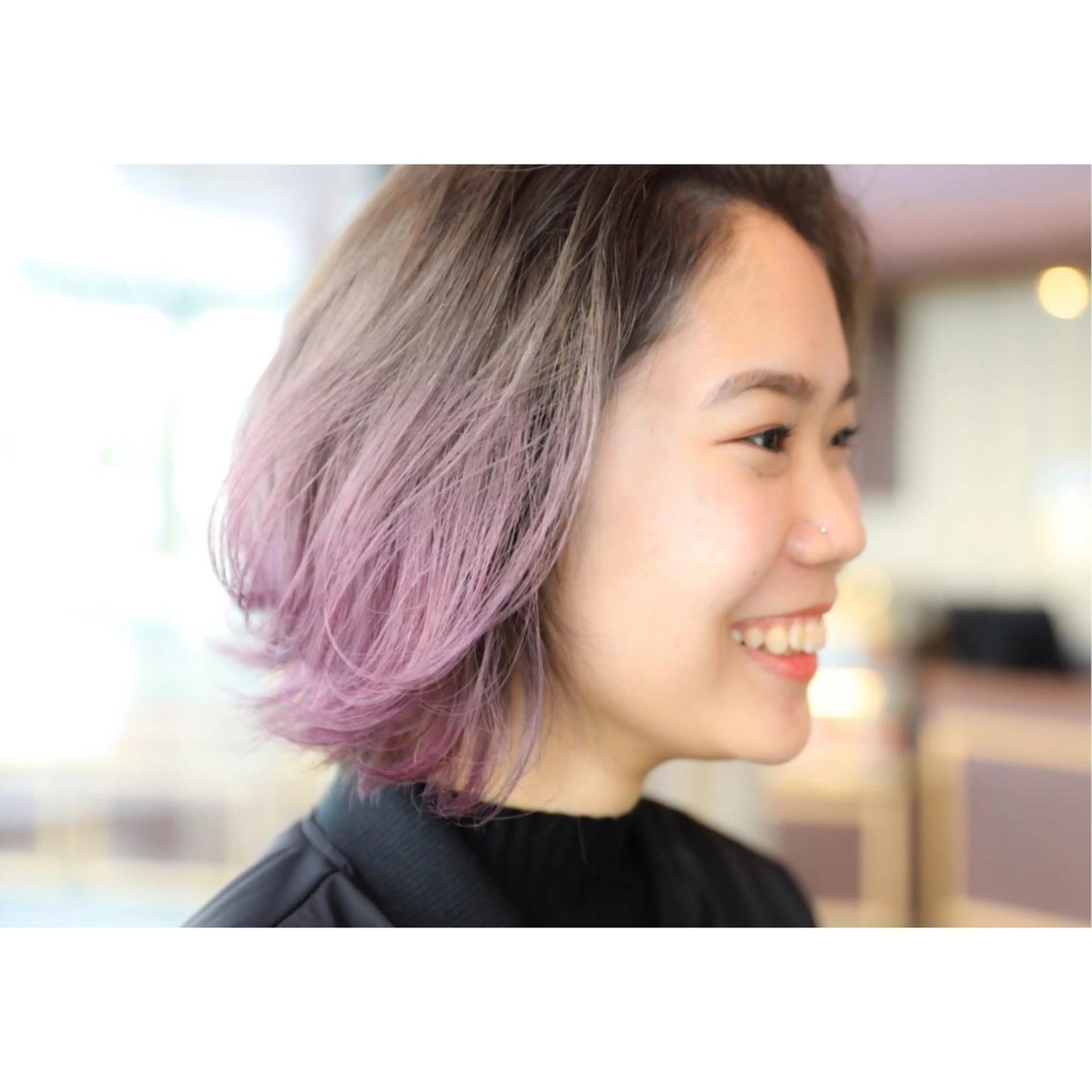 ショート ミディアム セミロング ロング カラー グレージュ ピンクカラー ピンクパープル パープルカラー waku岡崎店所属・圧倒的なクォリティ✨ waku 岡崎店のヘアスタイル