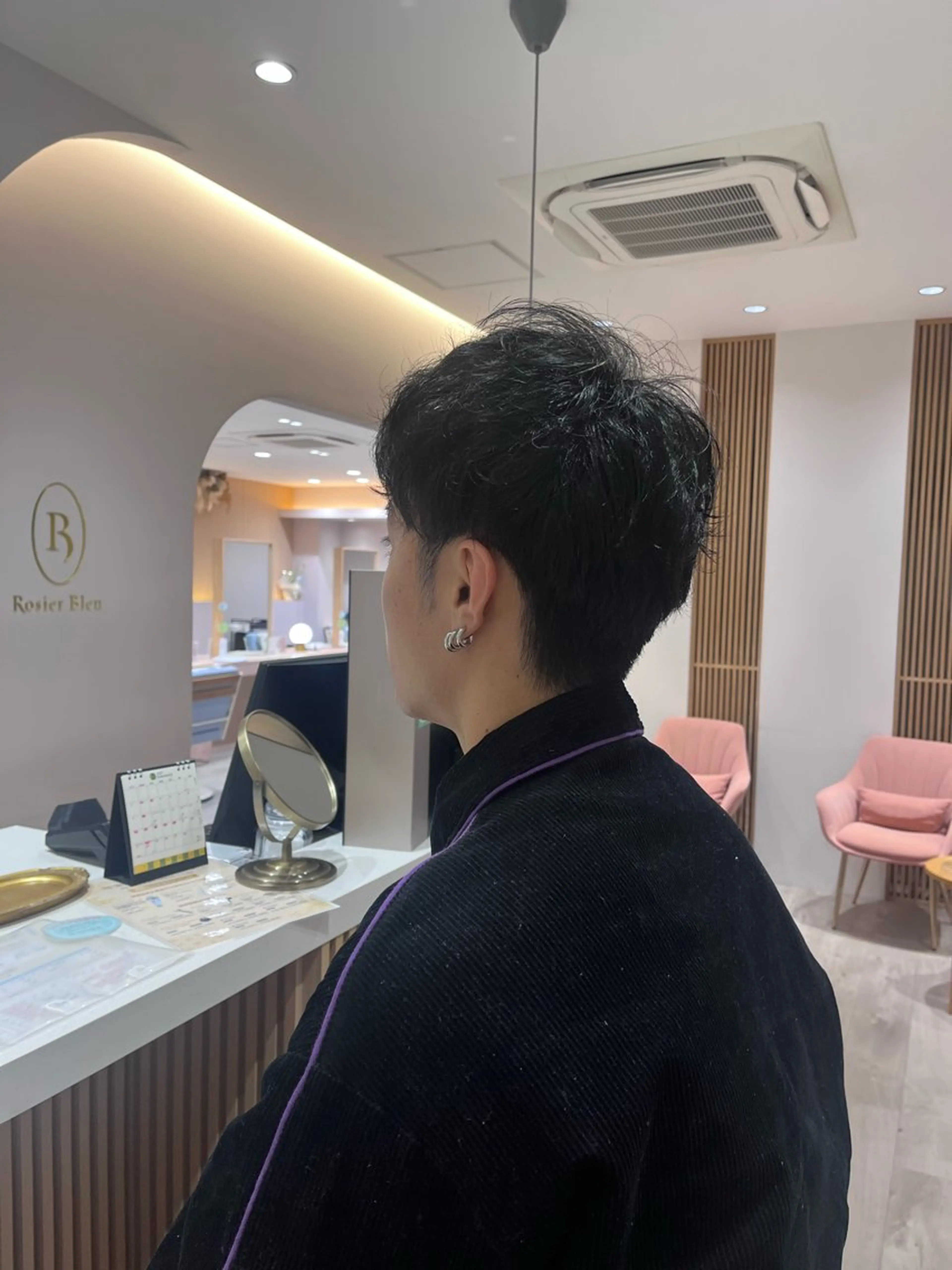 メンズ Rosierbleu 道正のヘアスタイル