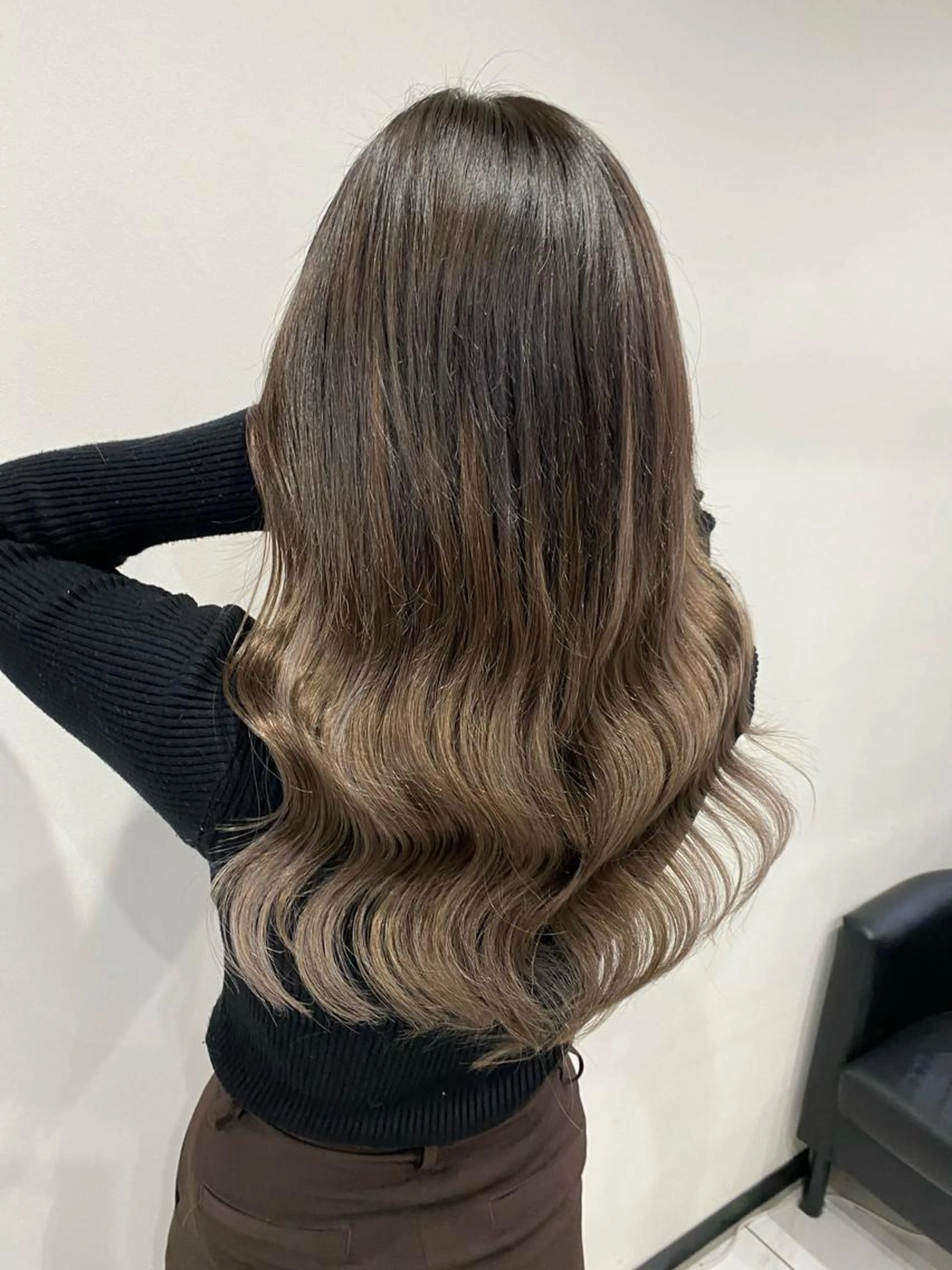 【プルエクステ】ご新規様限定🦋馴染ませカット+プラチナ毛質80本の写真