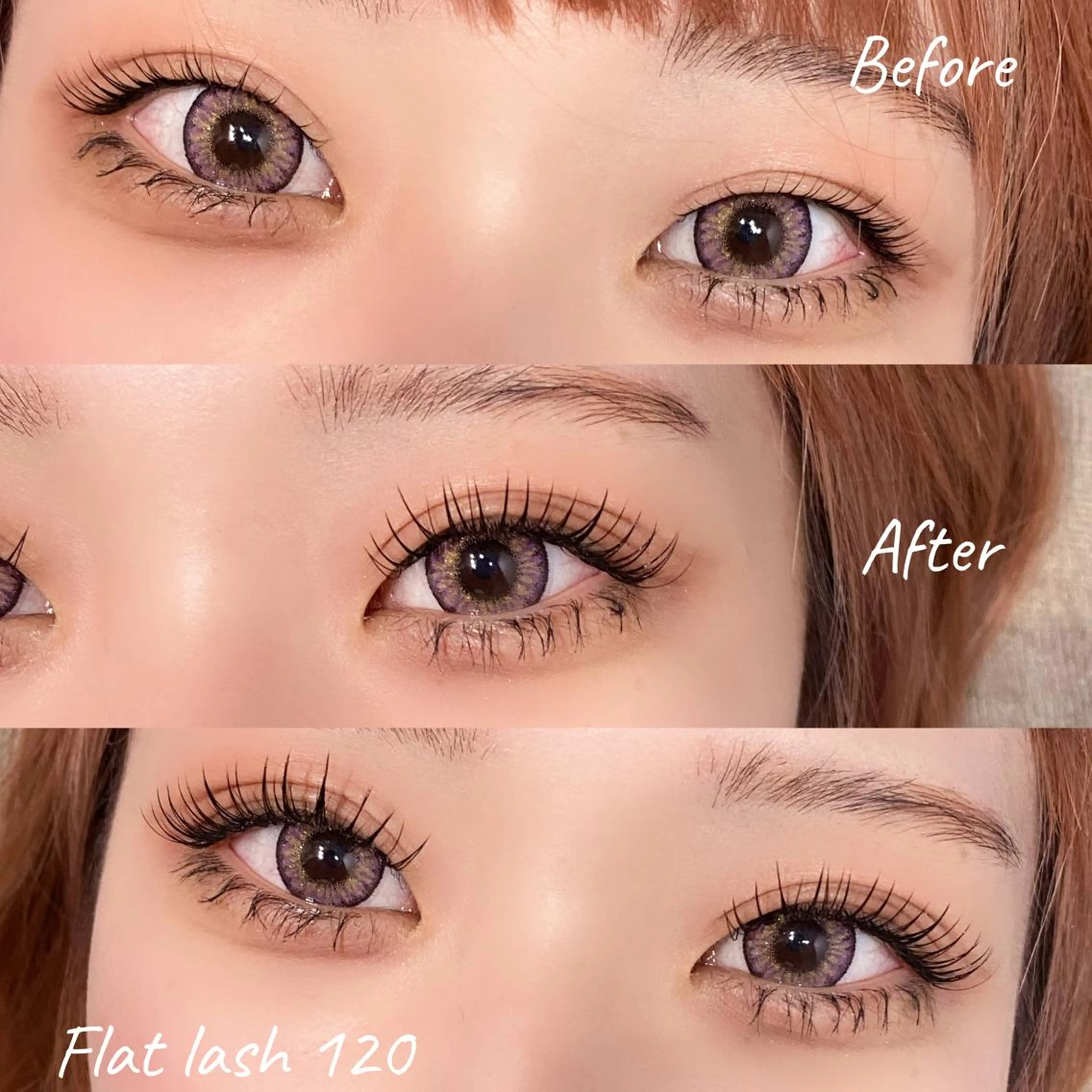 フラットラッシュ140本⭐️の写真