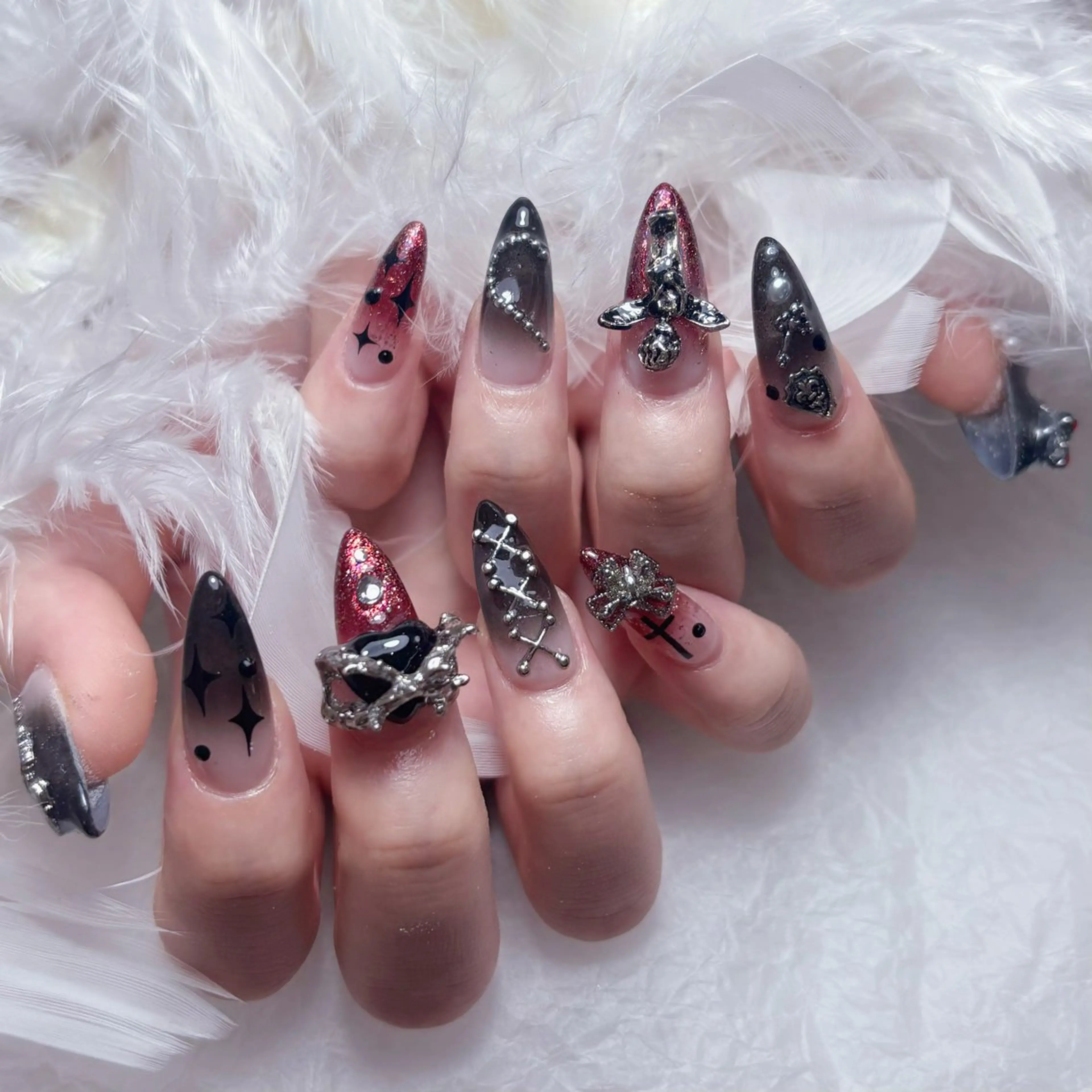 ネイル ハンドネイル ハンドケア Momo 🍓のネイルデザイン