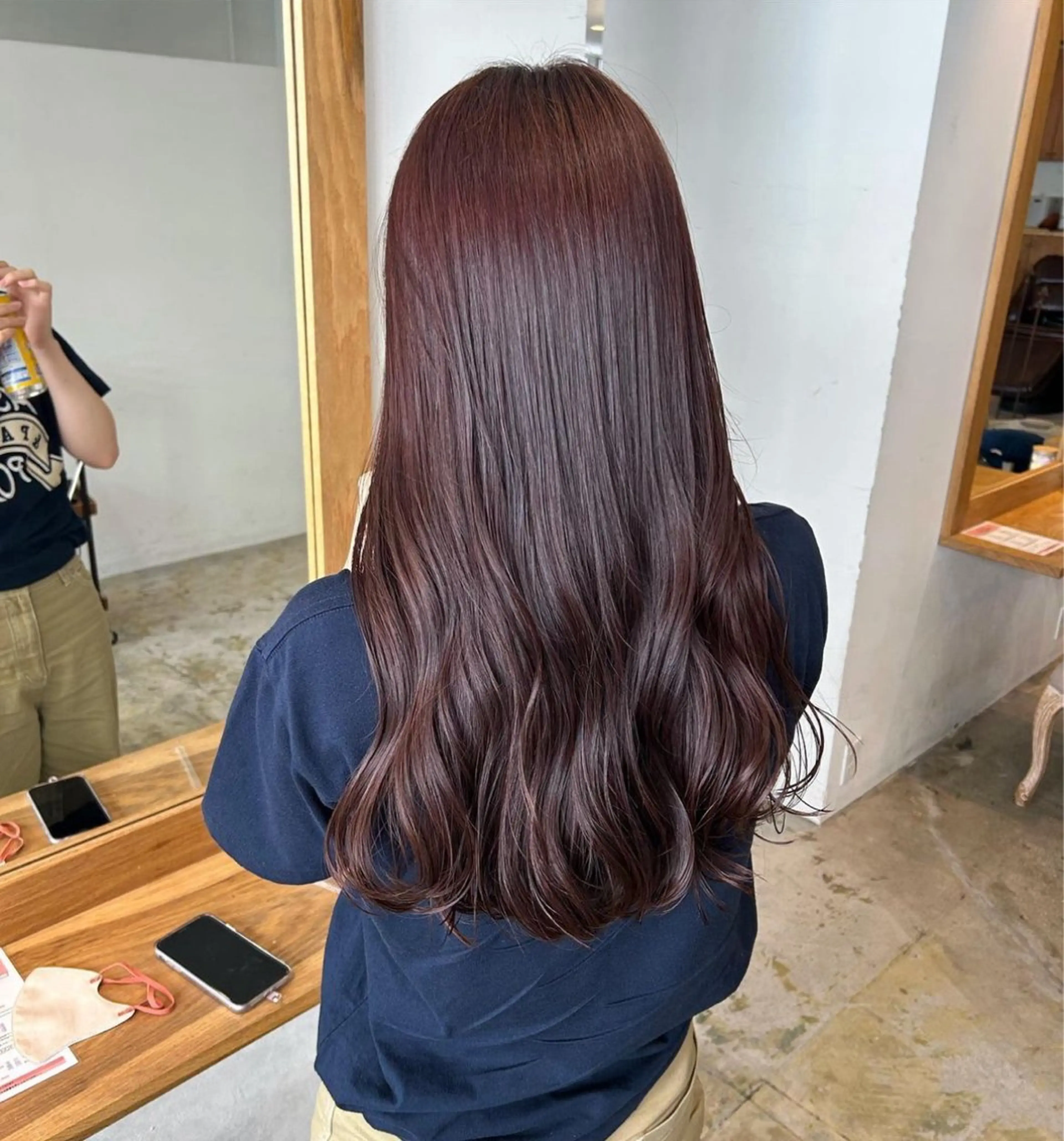 ロング カラー Defi【ディフィー】所属・defi/ rinaのヘアスタイル