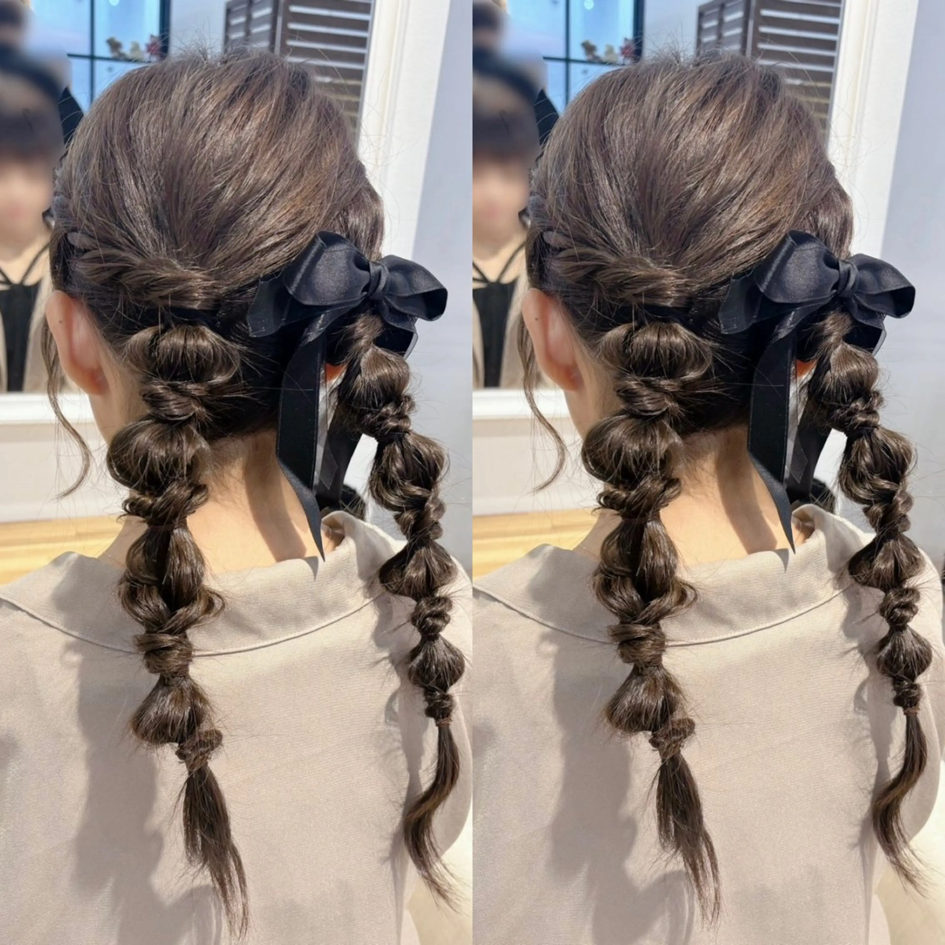 セミロング 🍒しの🍒 ハイトーン/カットのヘアスタイル