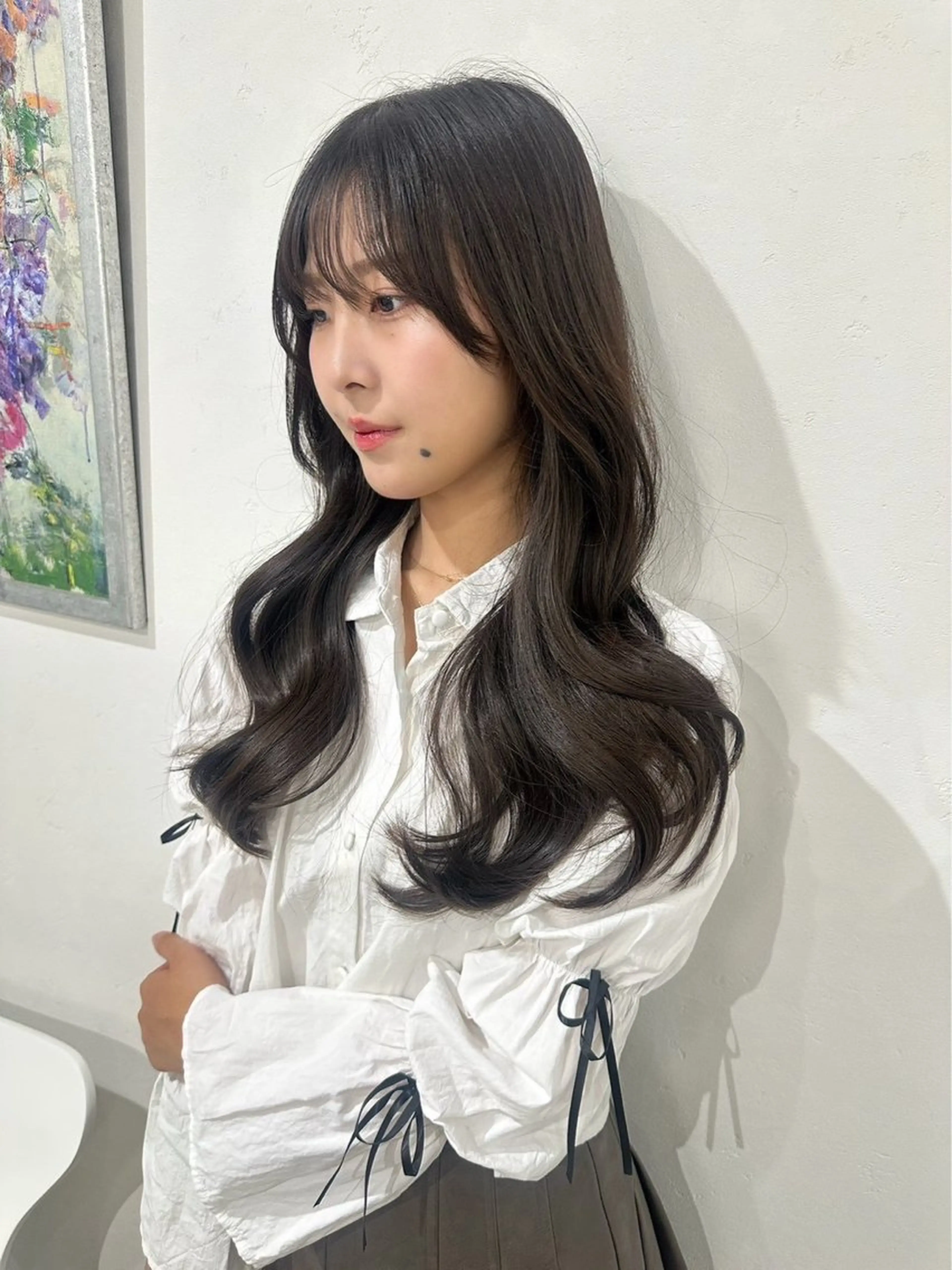 【女性限定】🎀似合わせカット＋透明感ワンカラー🎀の写真