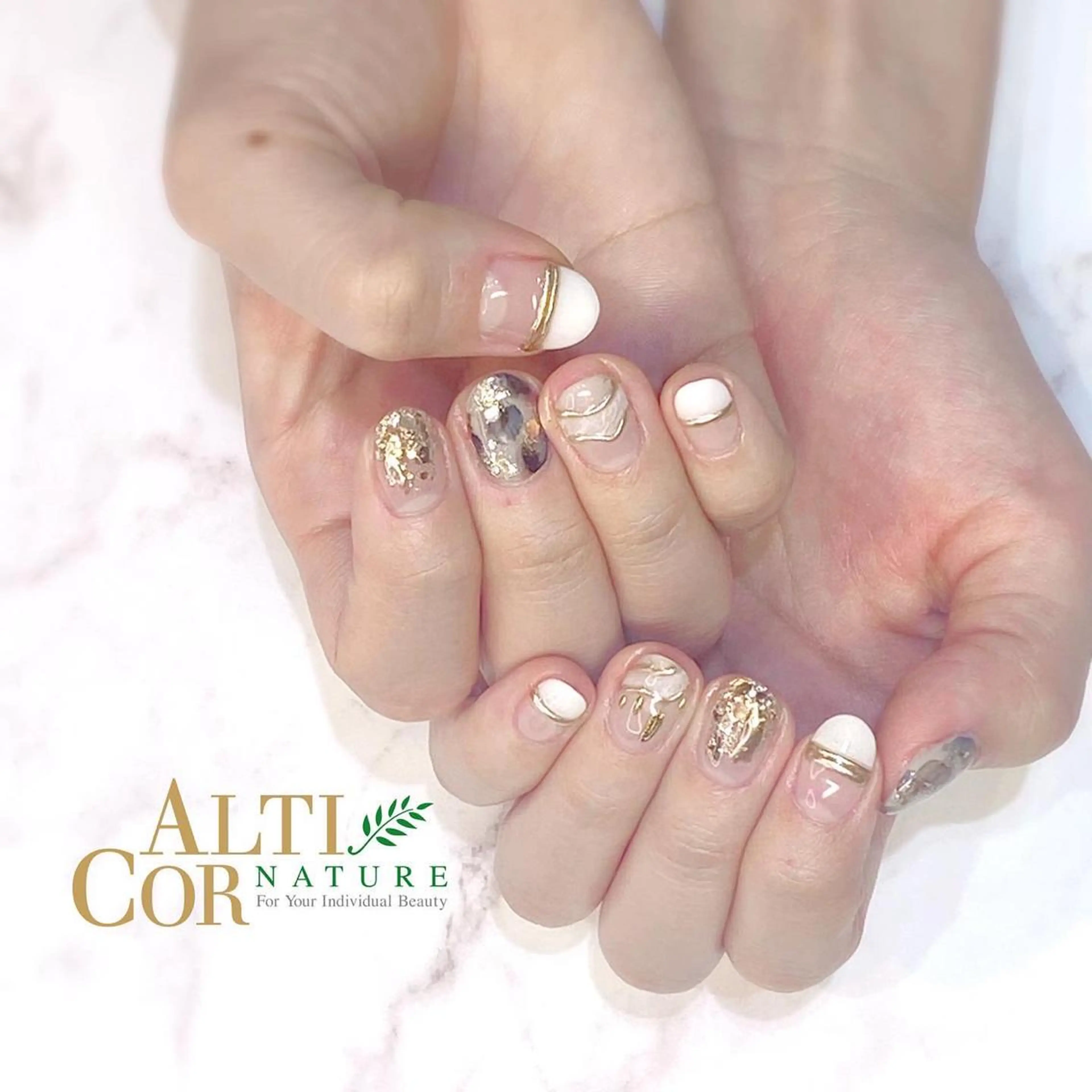 ネイル ハンドネイル ChezEspoir 佐藤のネイルデザイン