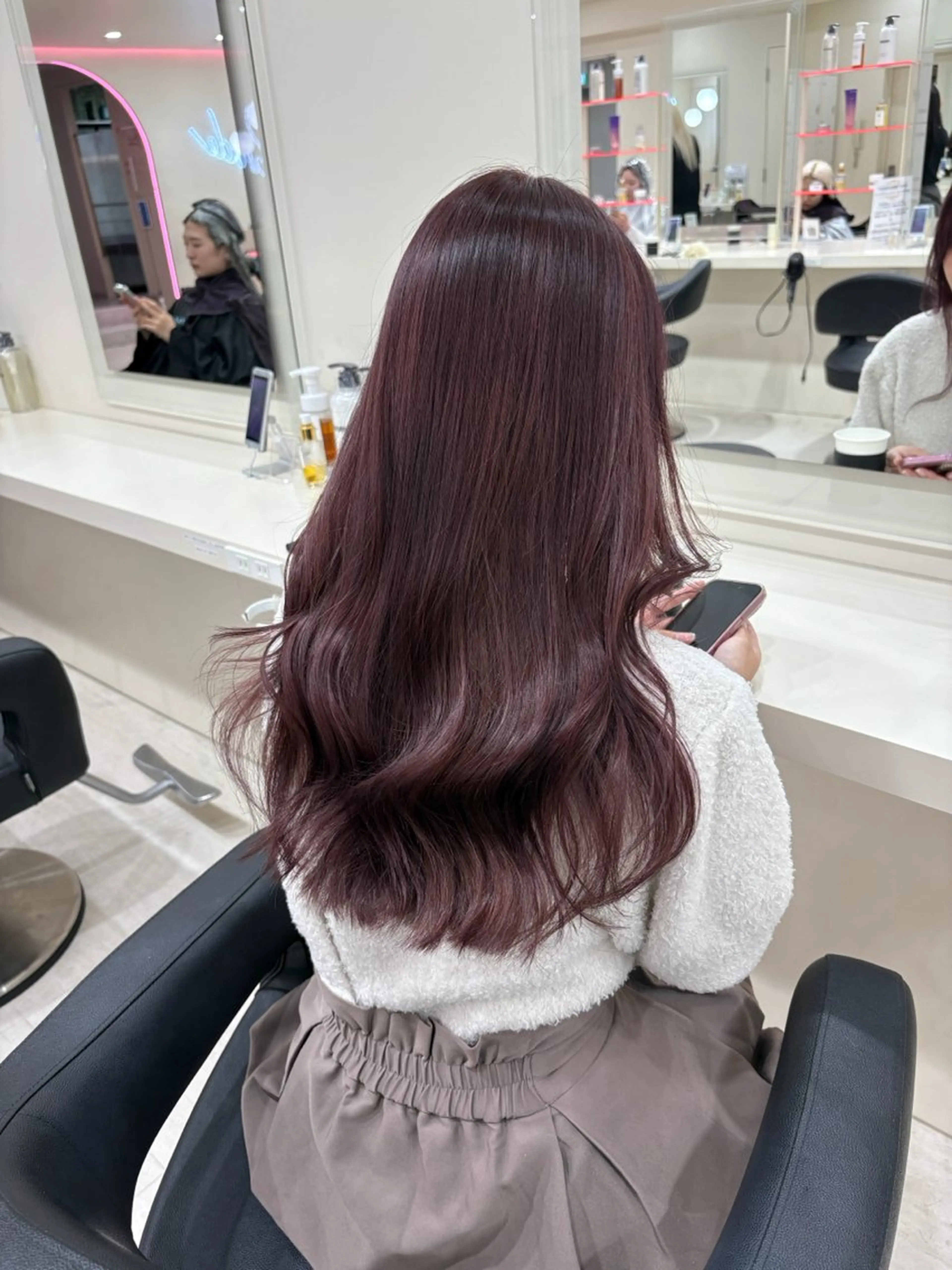 カラー 暖色ガーリーヘア🎀 MEARI🩰のヘアスタイル