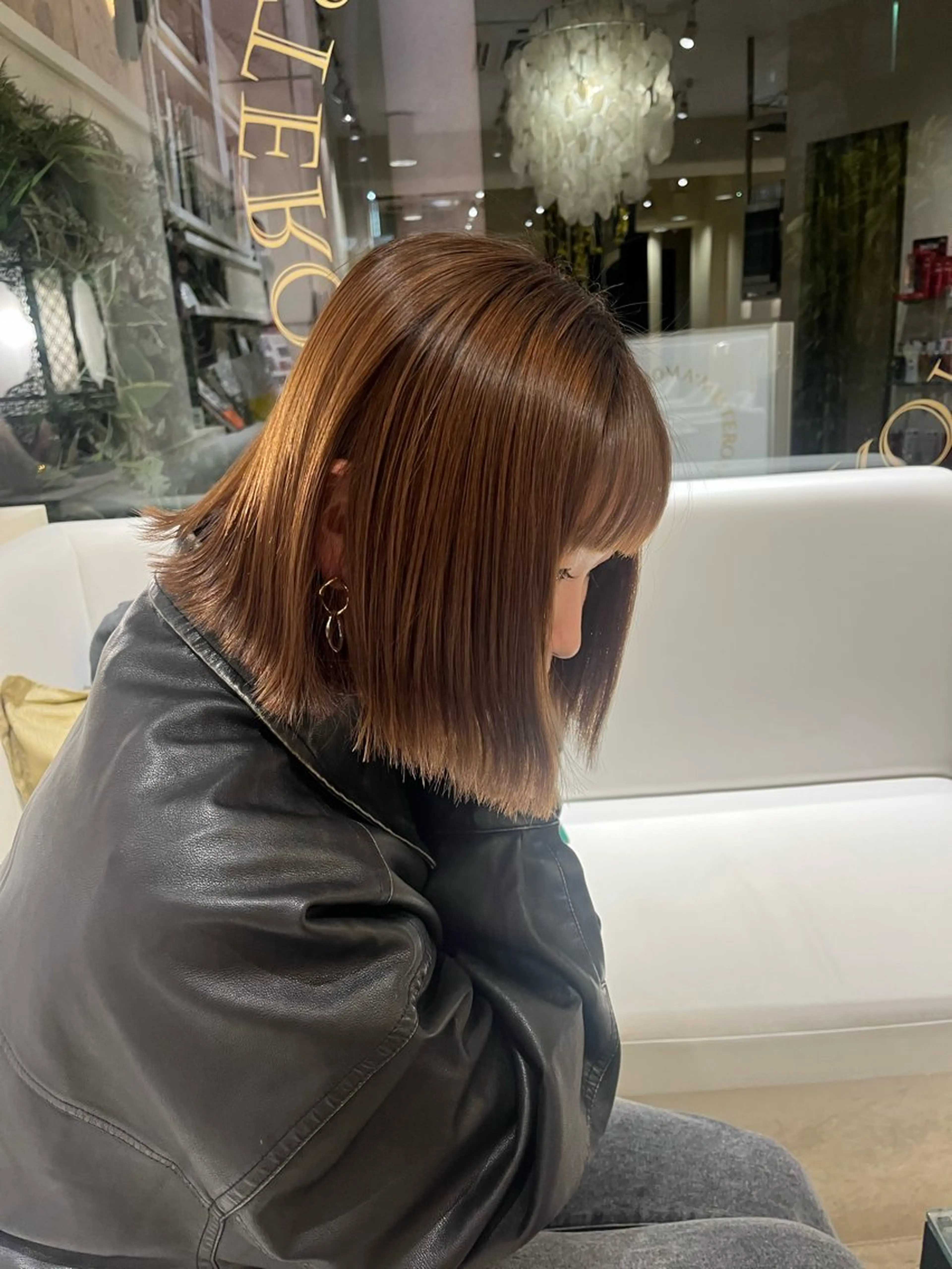 ショート 縮毛矯正 MISTEROMA所属・柴田 葉月のヘアスタイル