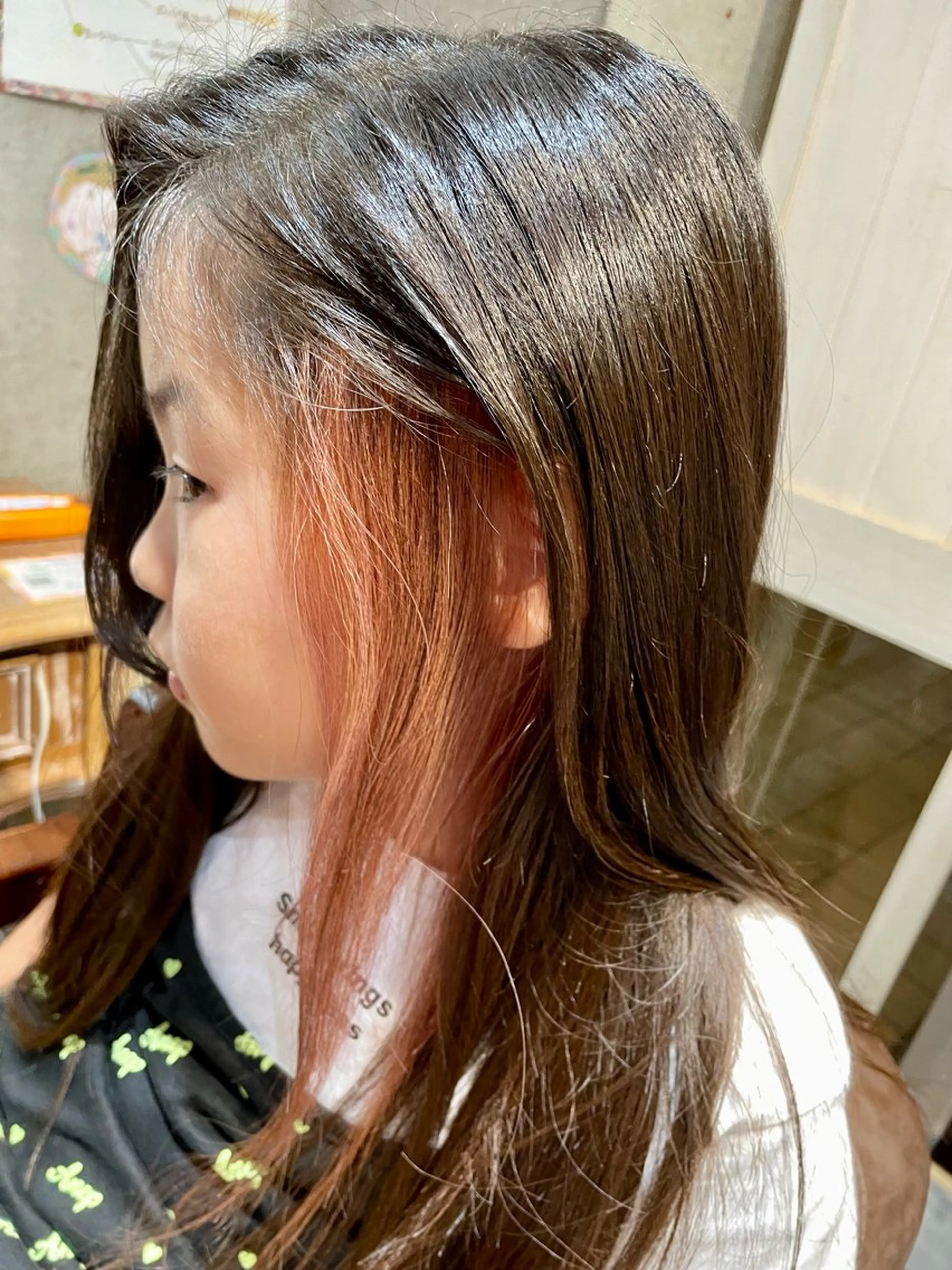 カラー キッズ 坂本 勇将のヘアスタイル