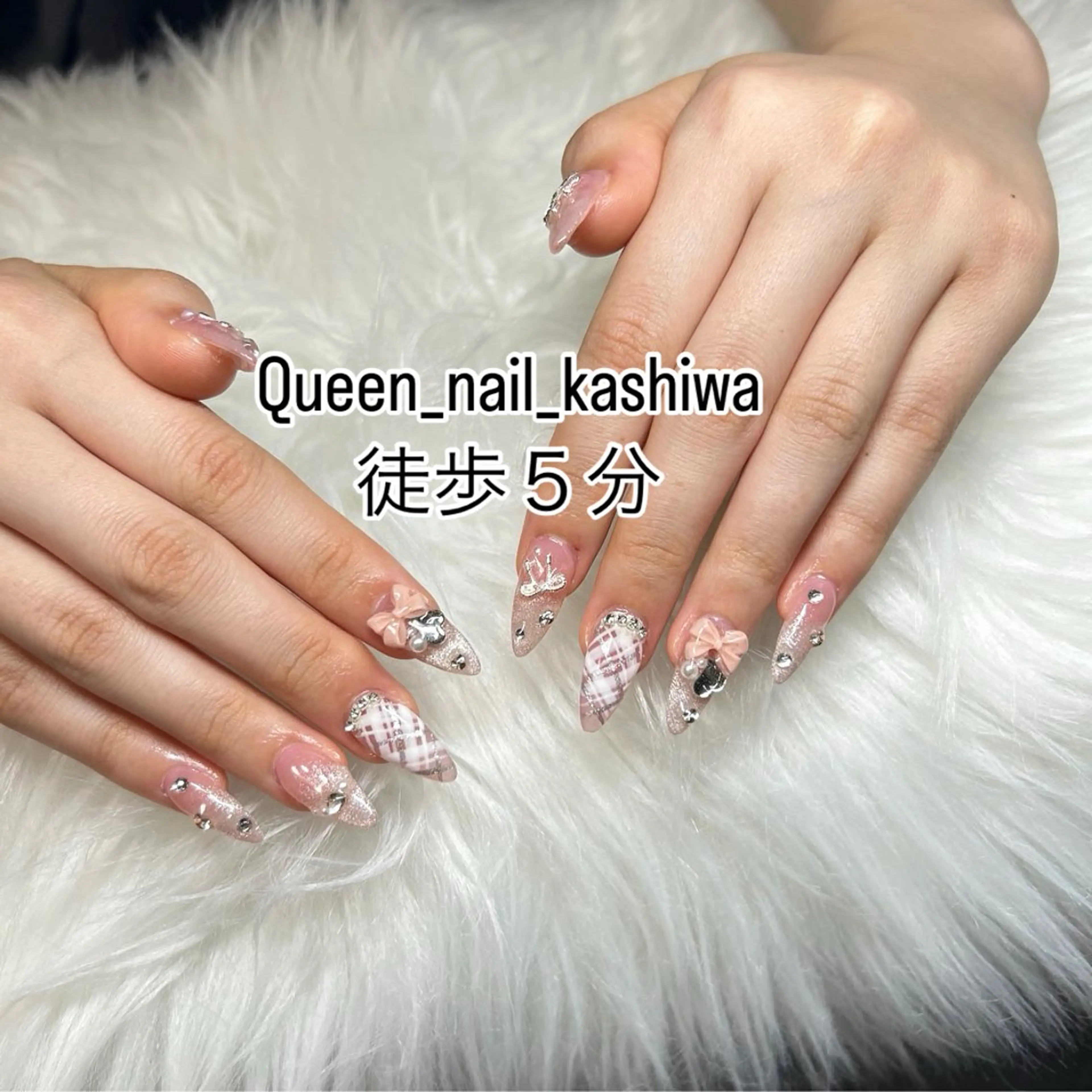 ネイル Queen Nail 柏店　クイーンネイルのネイルデザイン