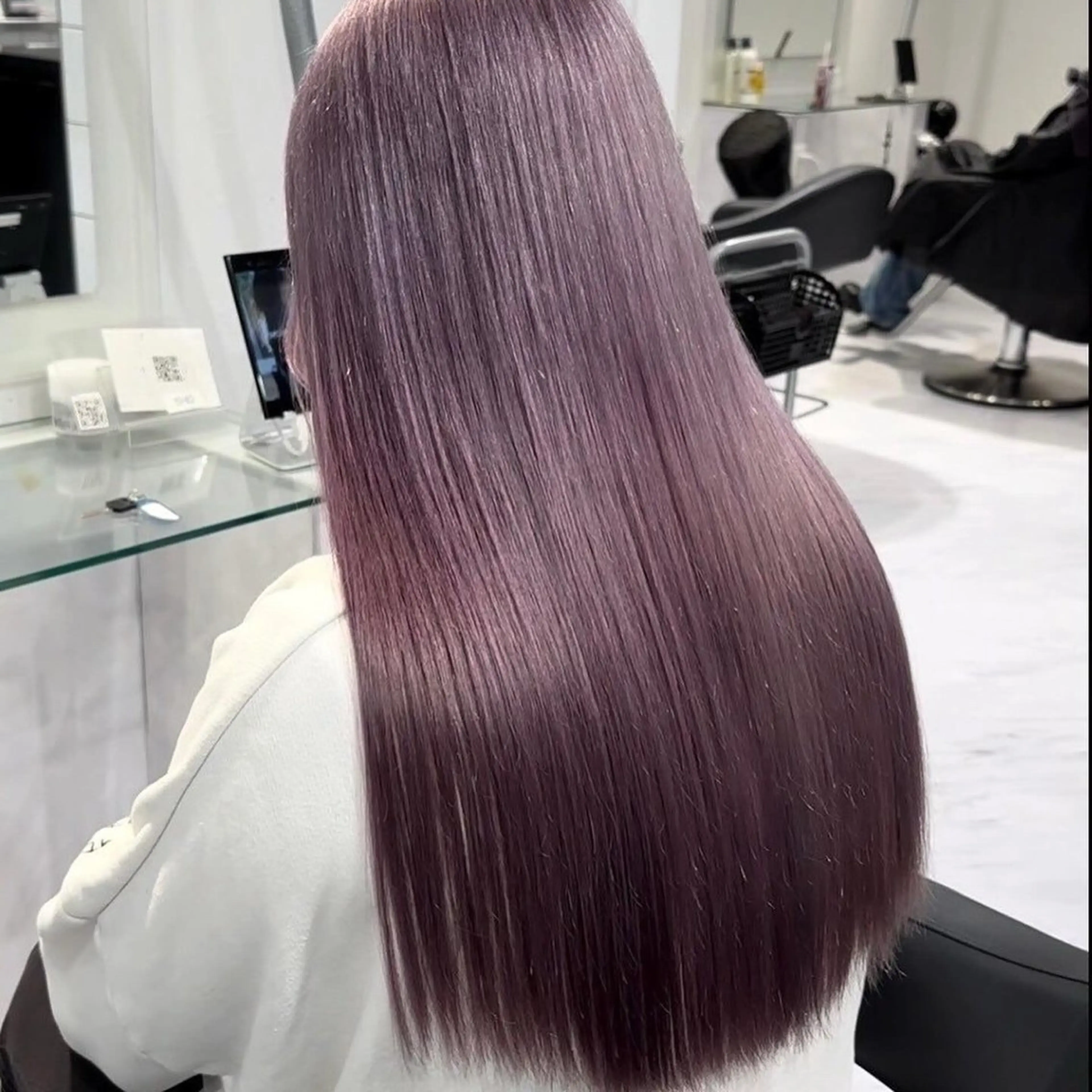 ロング 髪質改善 ロング 韓国ヘア🫧 serina🎀のヘアスタイル