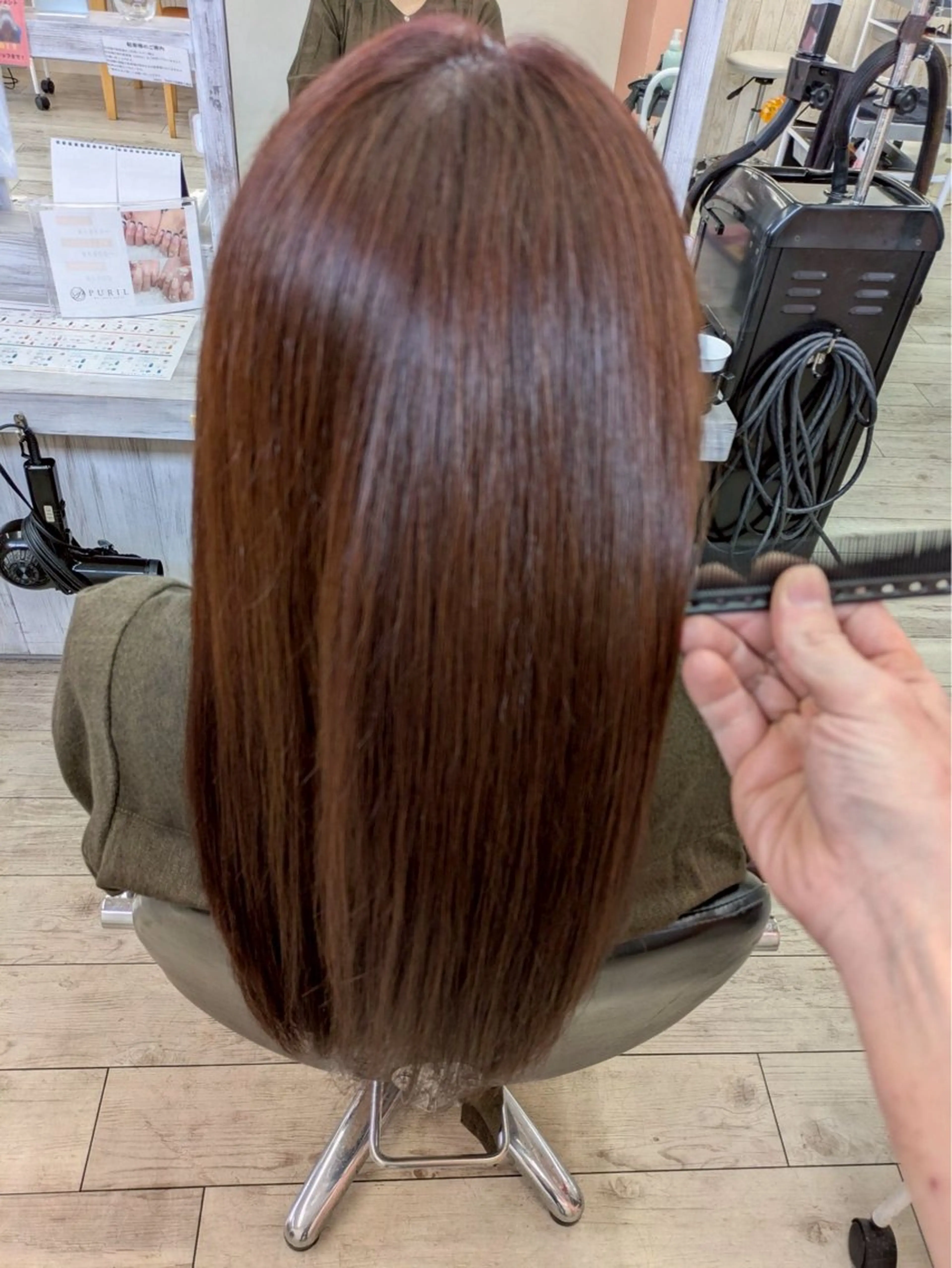 カット+カラー(ワンカラー)の写真