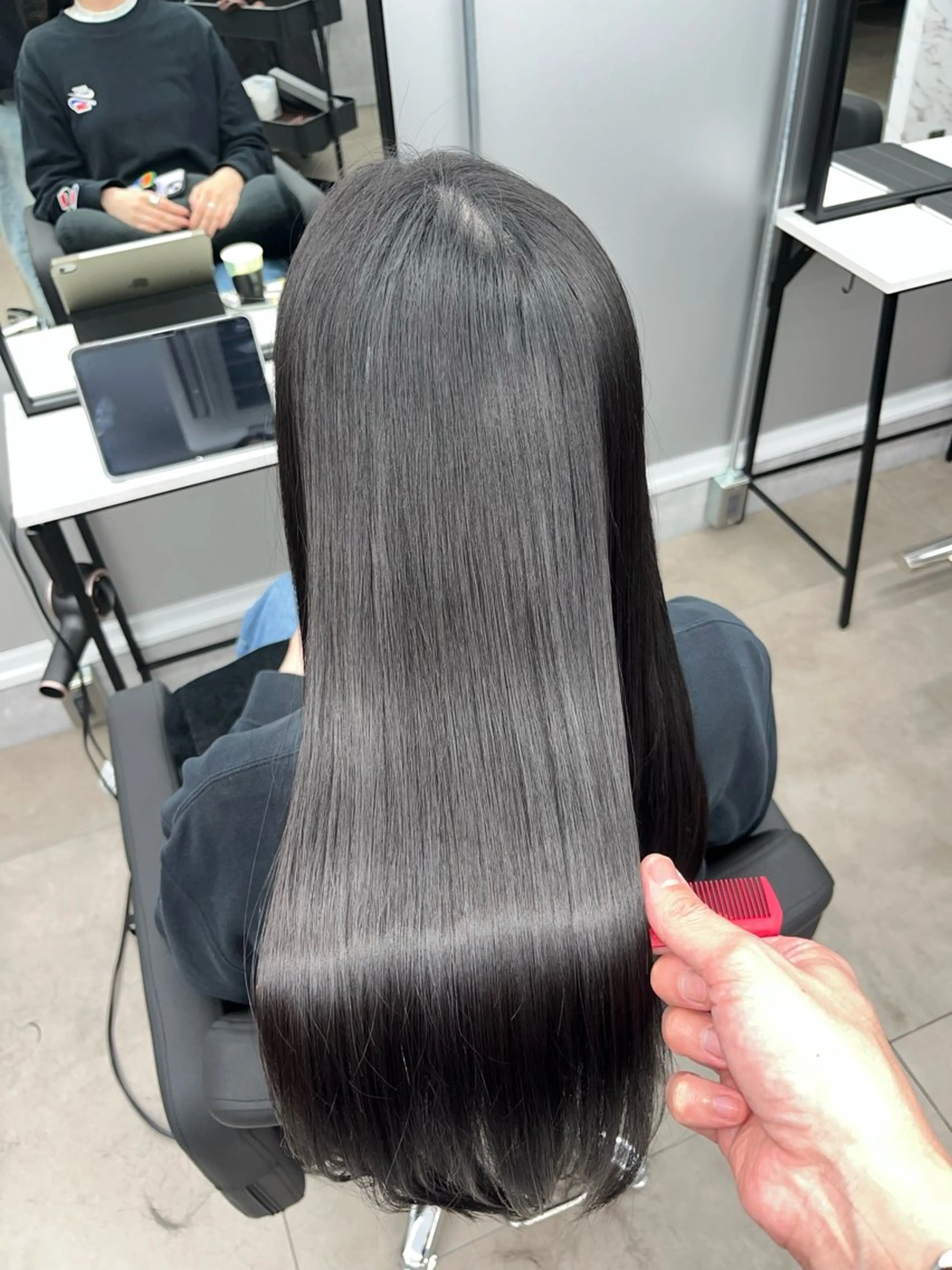 ロング カラー パーマ 🌈艶髪/髪質改善 新宿itouのヘアスタイル