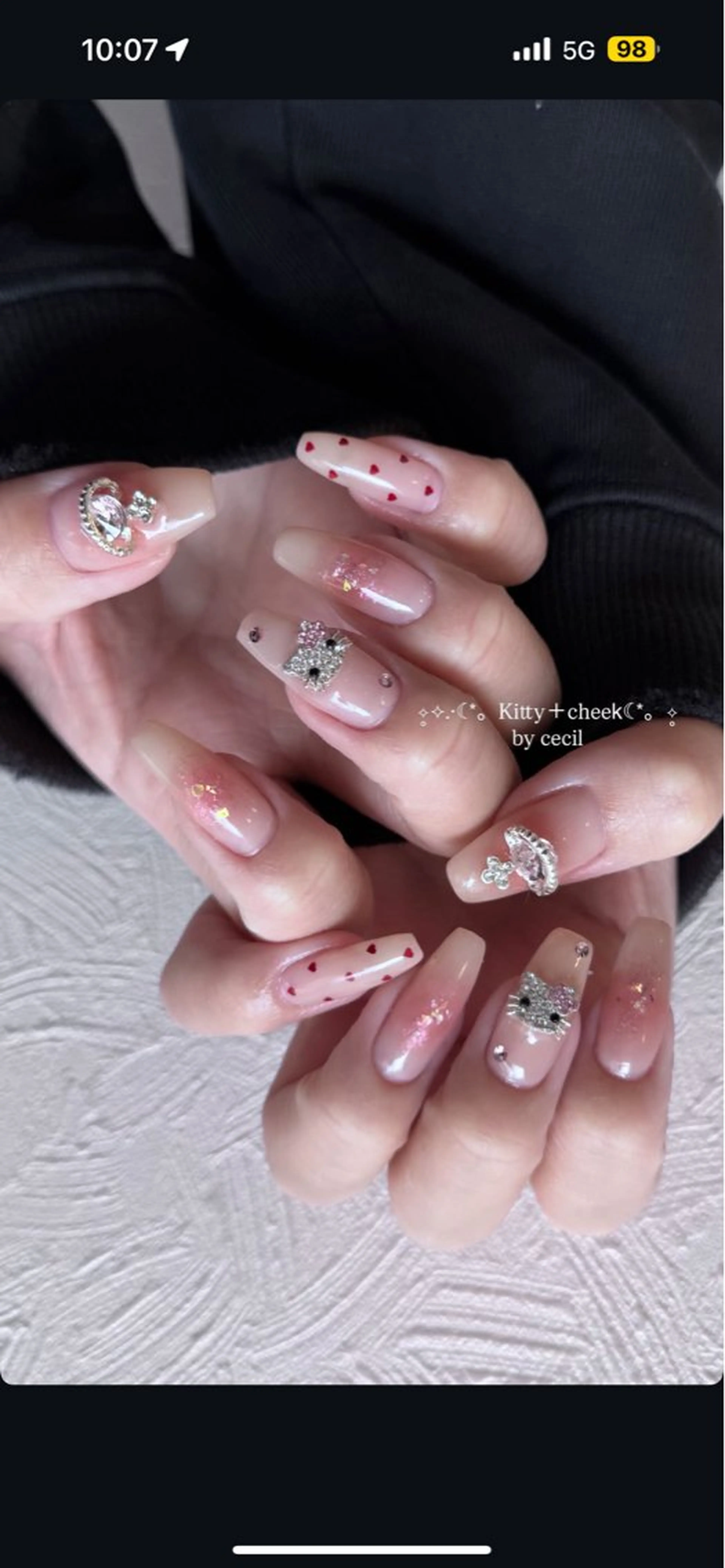 ネイル フレンチネイル 韓国ネイル マグネットネイル メンズネイル ニュアンスネイル ハンドネイル GRANDE大須 Cecil💜のネイルデザイン