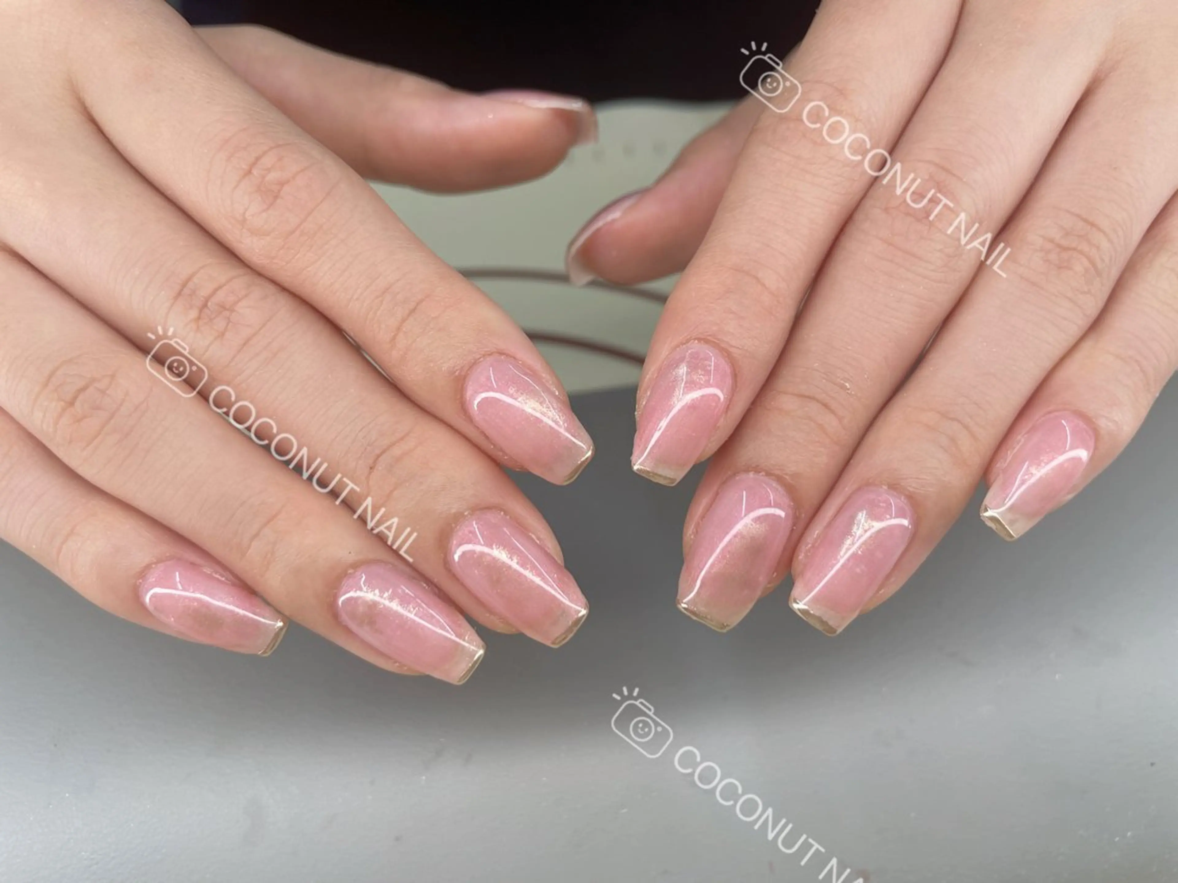ネイル ハンドネイル 神田 ココナッツのネイルデザイン