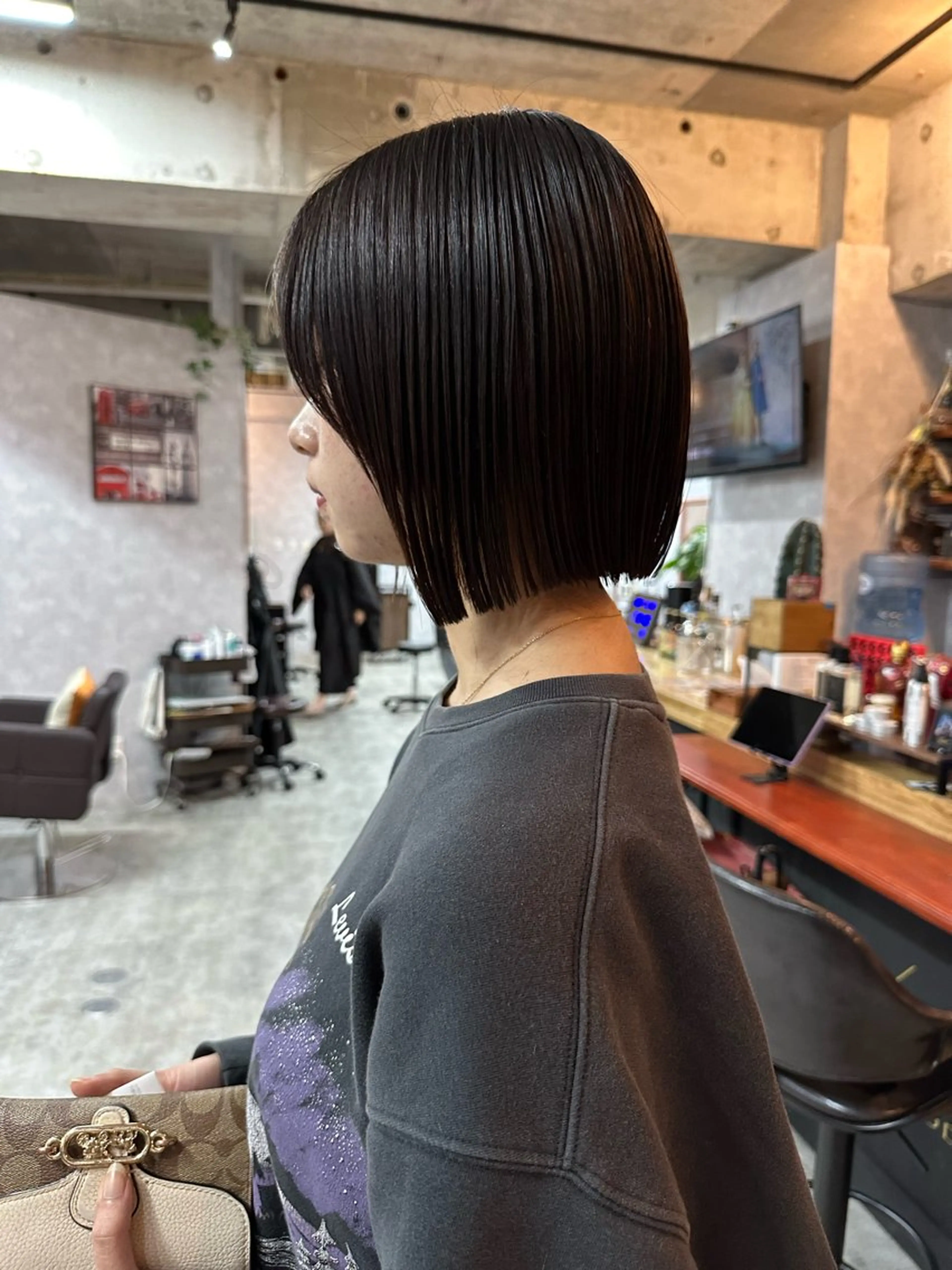 ショート 切りっぱなしボブ ショートボブ ハンサムショート 丸みショート ボブ カット トリートメント C’LD hair  produce /シールドヘア所属・モテ髪/ボブ/ショー ト/アダチフウトのヘアスタイル