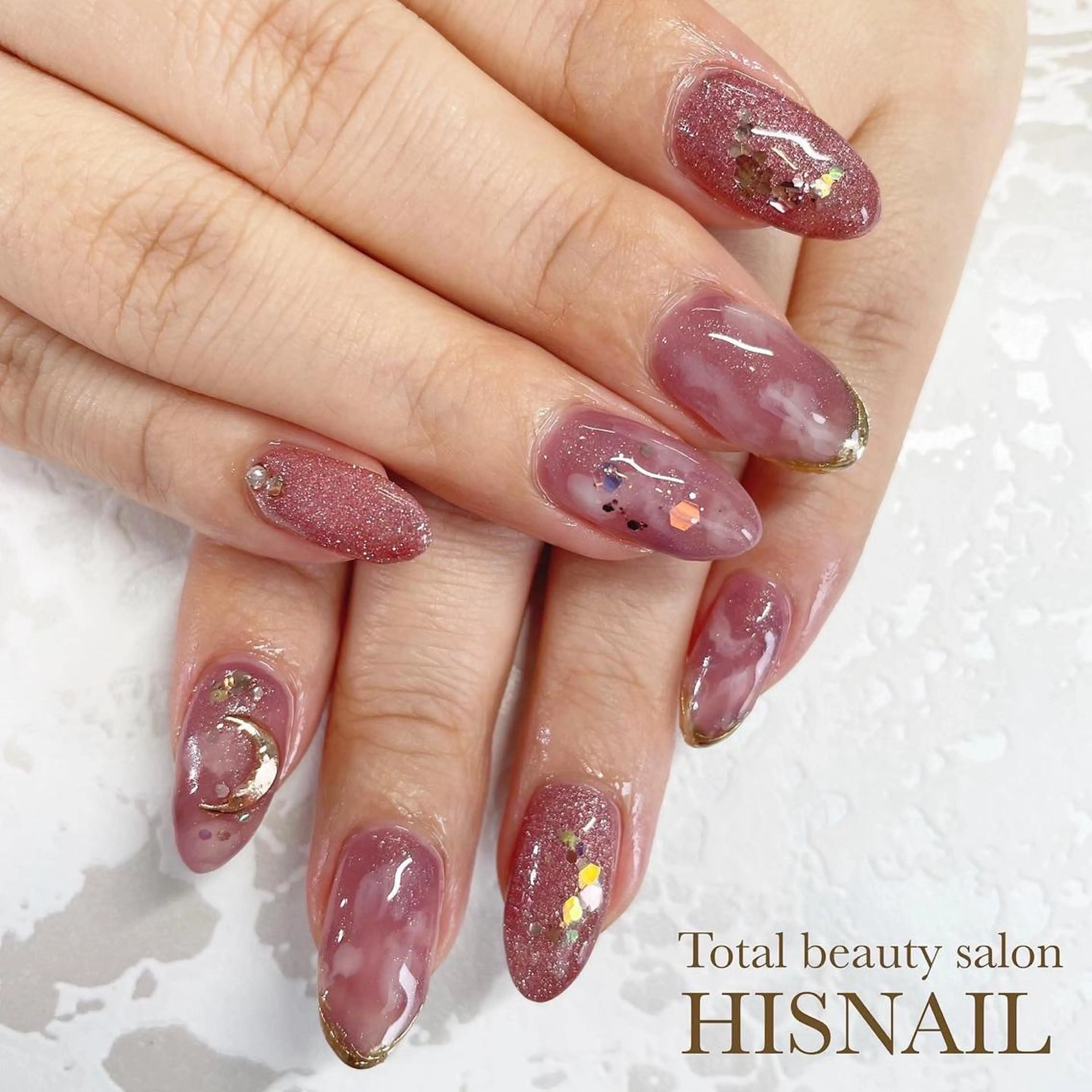 ネイル ハンドネイル Total beauty salon　HISNAIL所属・HISNAIL hisakoのネイルデザイン