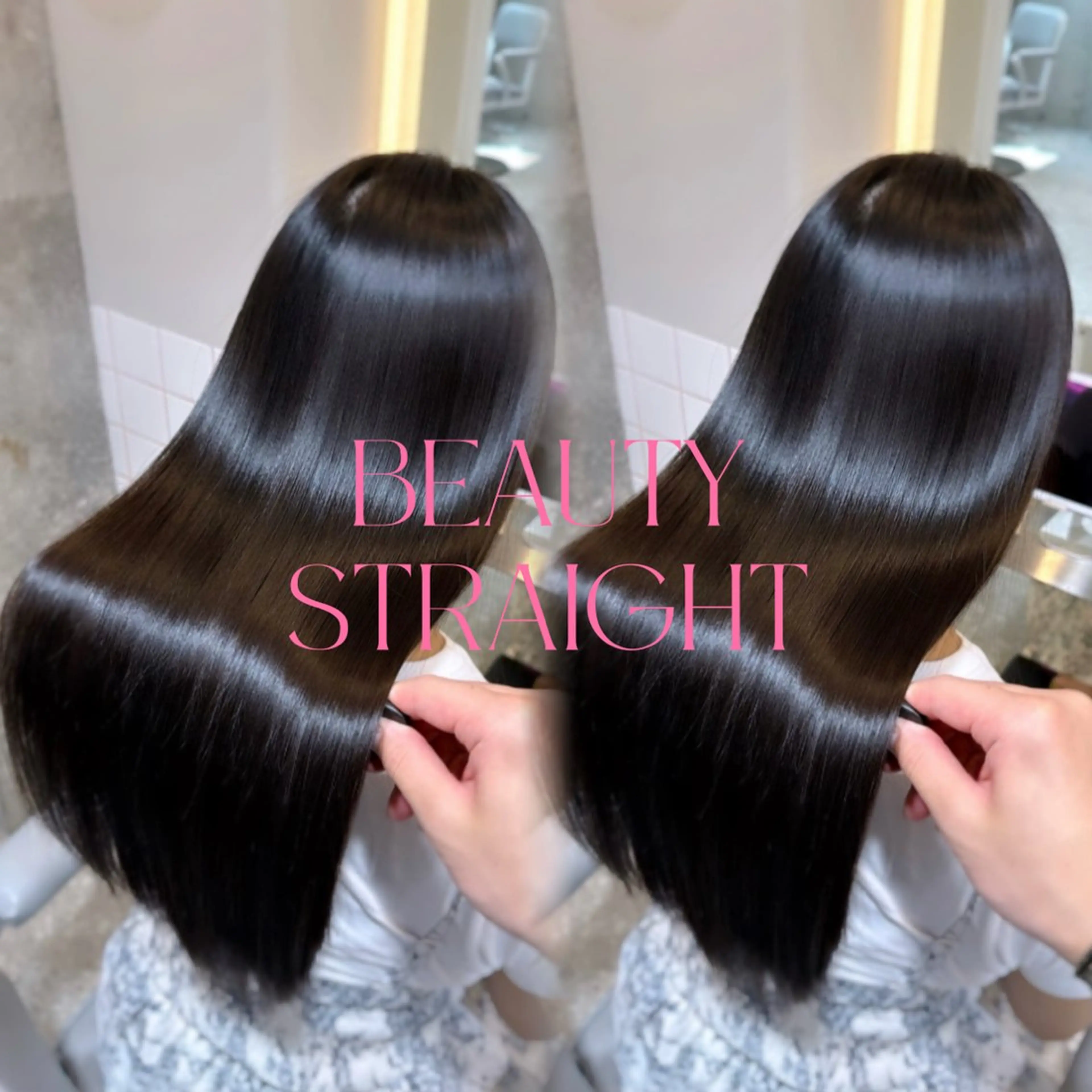 【うる艶🫧✨】💕👼🏻‎美髪矯正👼🏻‎💕➕💠1stepトリートメント💠の写真