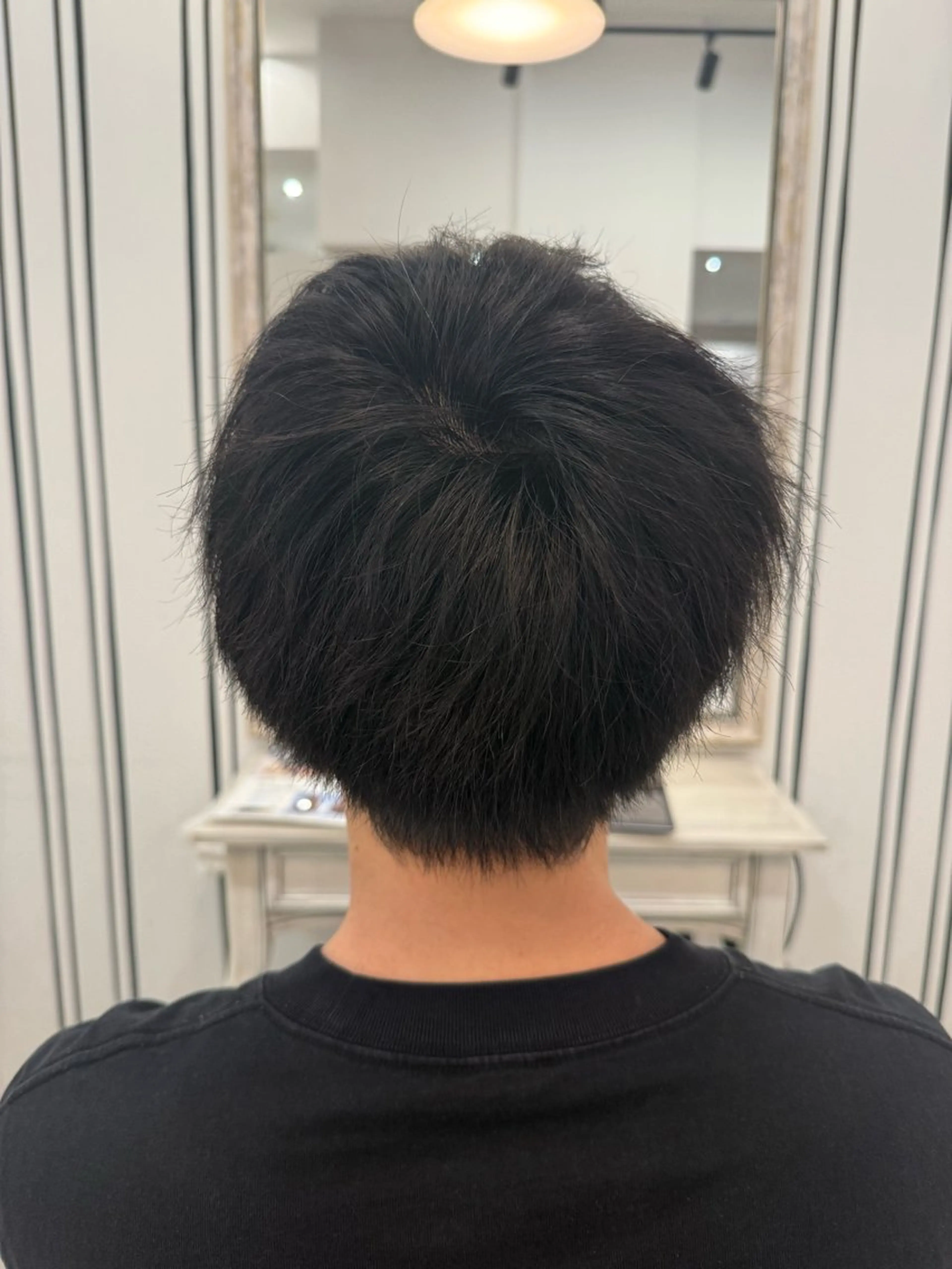 ショート メンズ 伸ばしかけ Eclat【エクラ】所属・三上 莉里のヘアスタイル