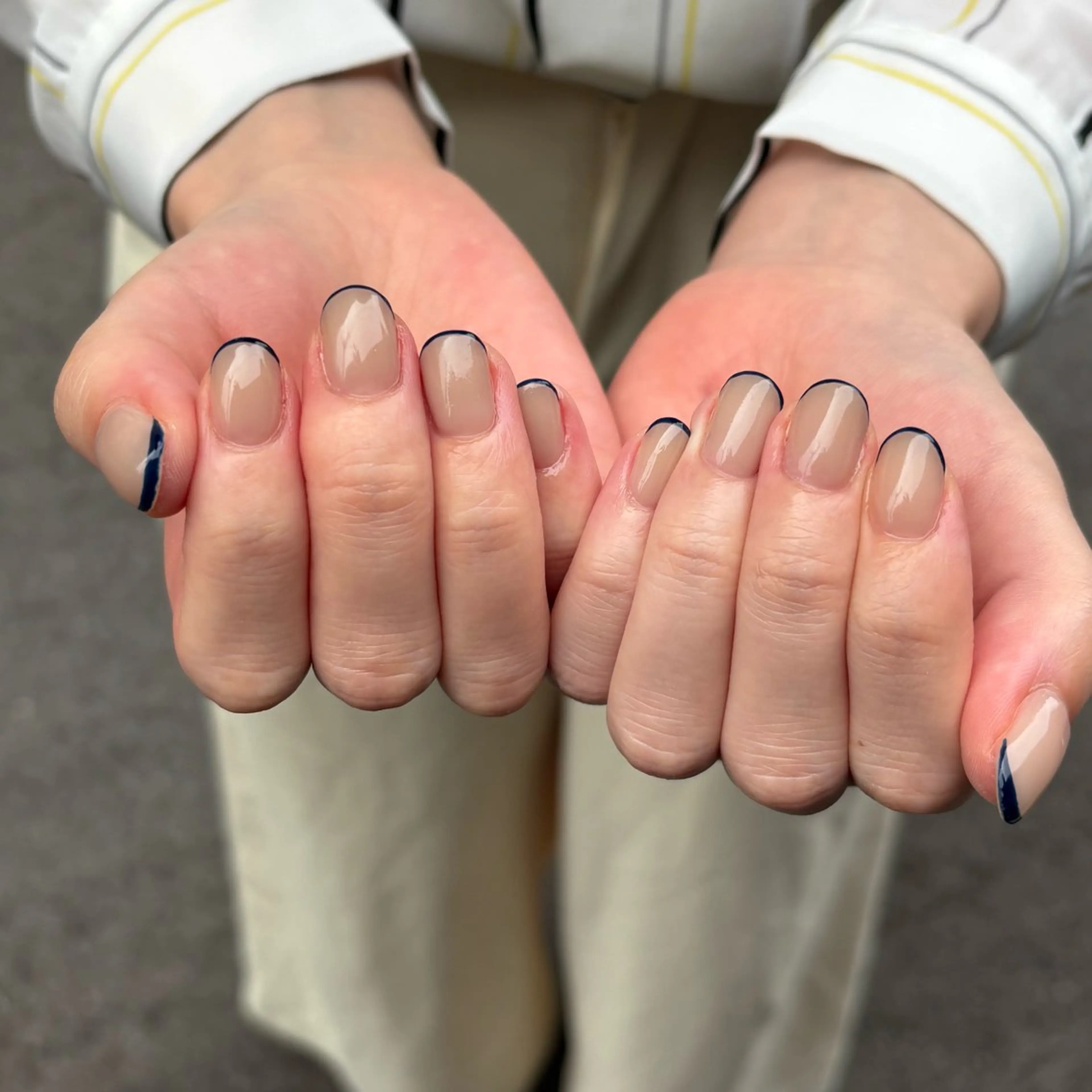 ネイル フレンチネイル Ray. Maayaのネイルデザイン