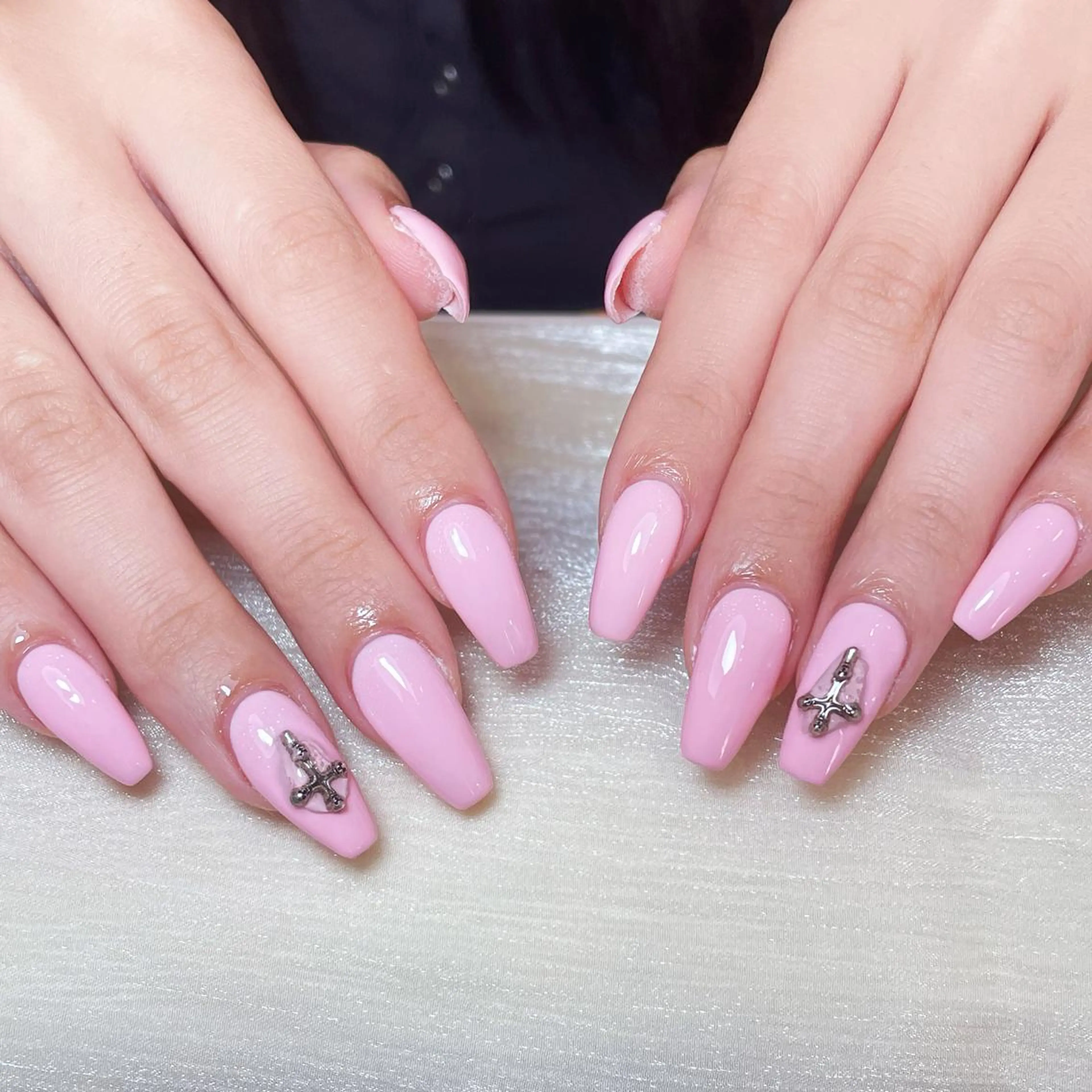 ネイル アートネイル オーロラネイル ガーリー キラキラネイル マグネットネイル ハンドネイル Diamond ✨のネイルデザイン