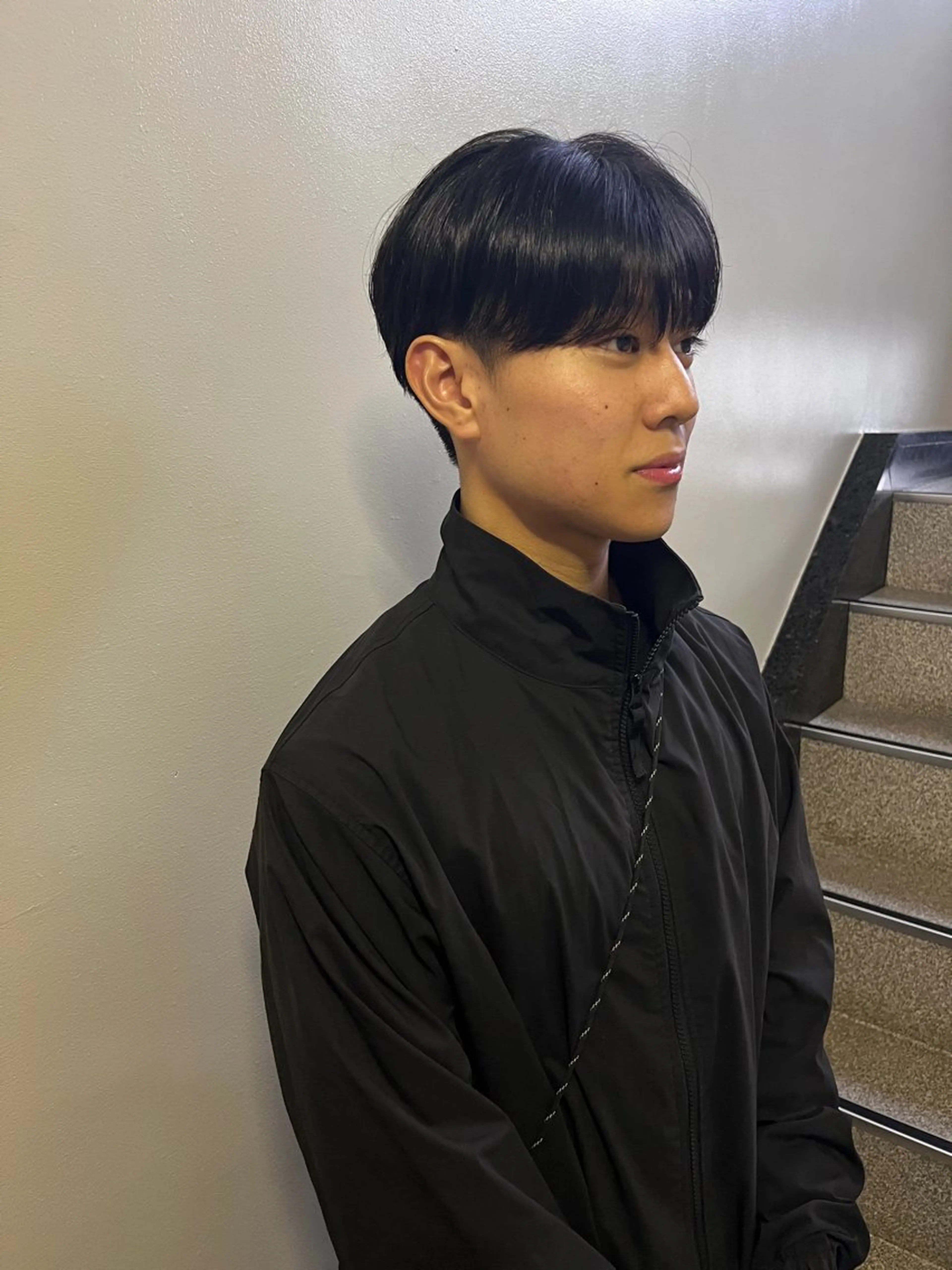 ショート パーマ メンズ マッシュ メンズパーマ シースルーマッシュ ニュアンスパーマ カット パーマ 🔹YUTA🔹 メンズパーマのヘアスタイル