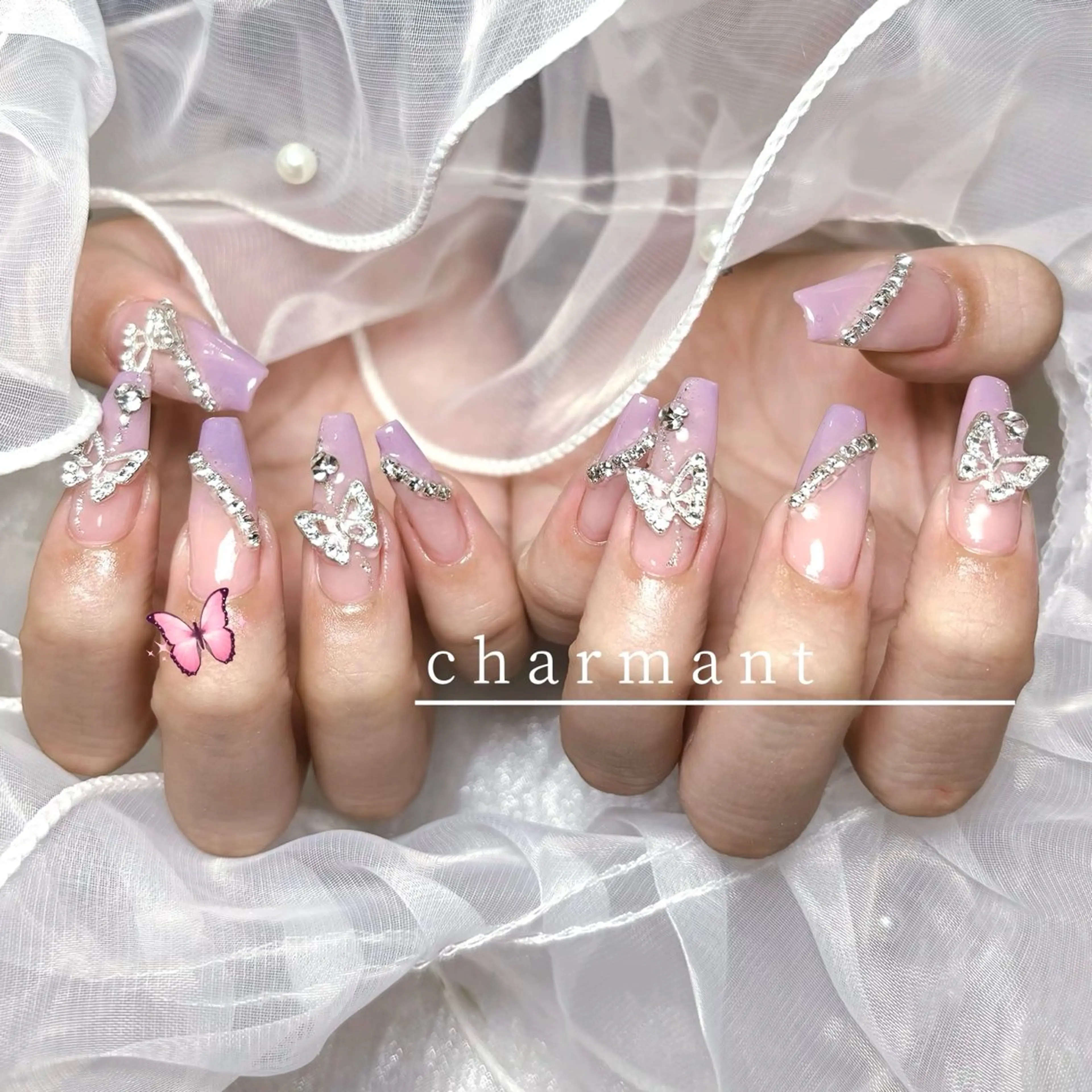 ネイル ハンドネイル charmant momokaのネイルデザイン