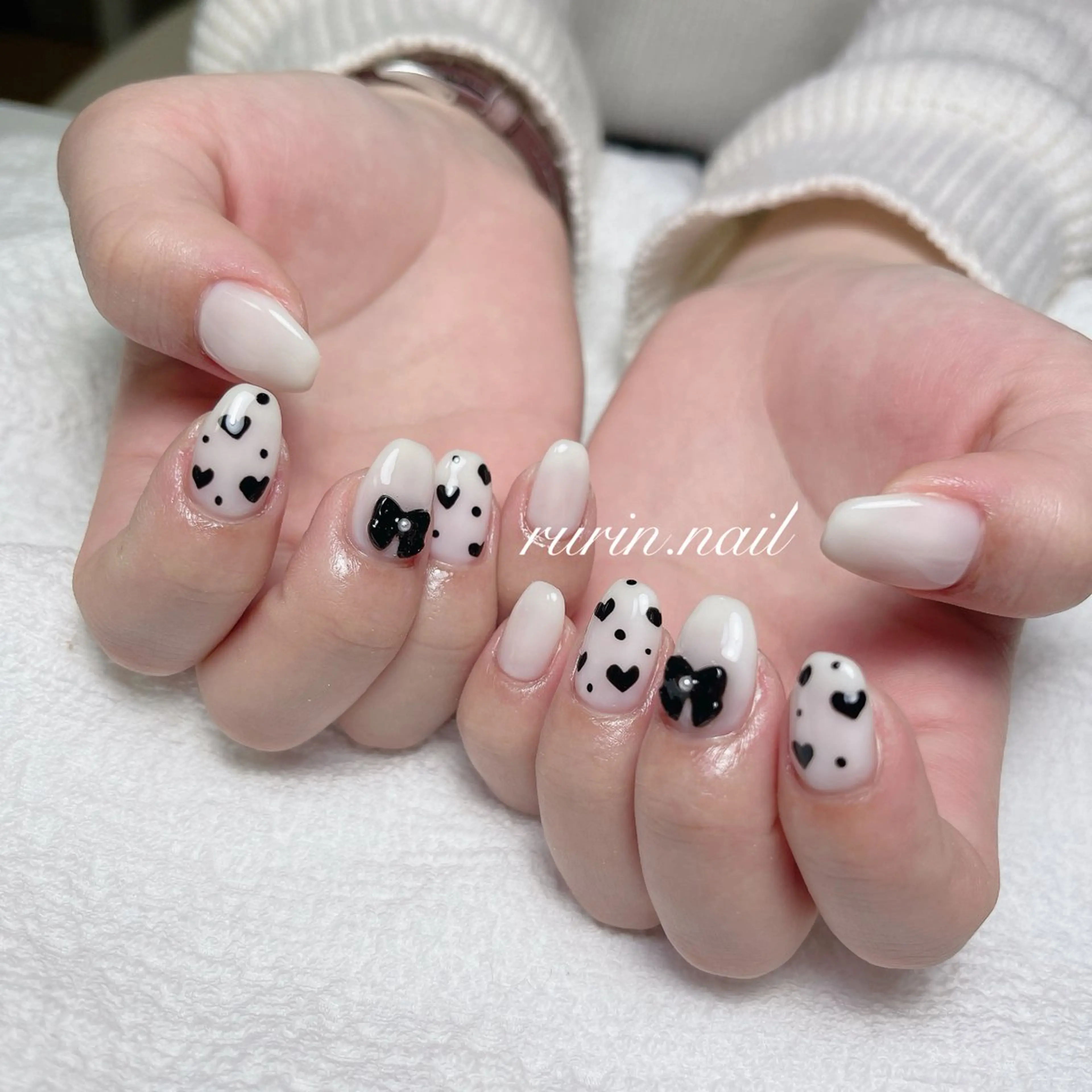 ネイル 冬ネイル ルリン サロン💅のネイルデザイン