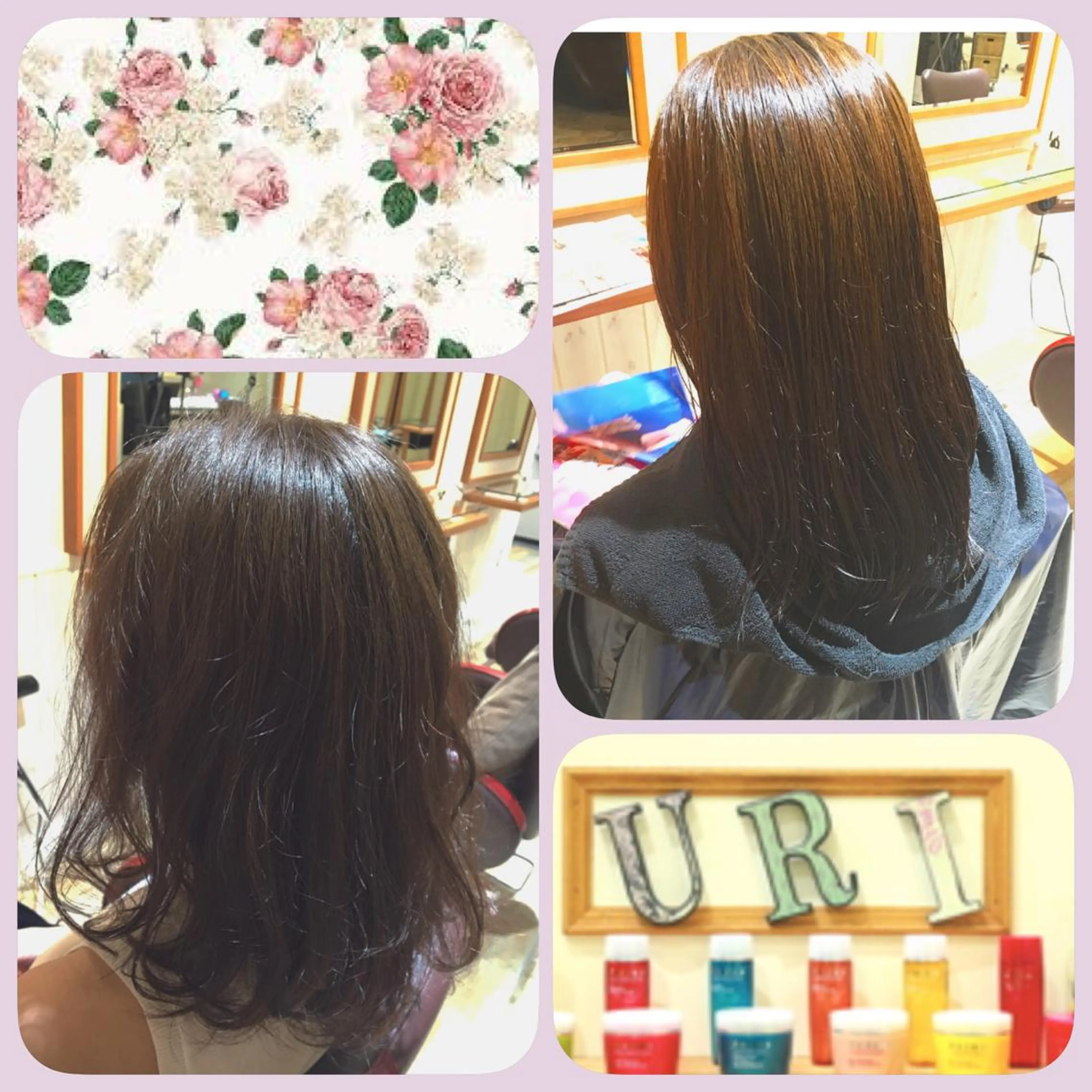 セミロング ロング カラー ヘアアレンジ アッシュ ブリーチ 透明感カラー 代表🎀 ふわモテ愛 され髪🩷yumiのヘアスタイル