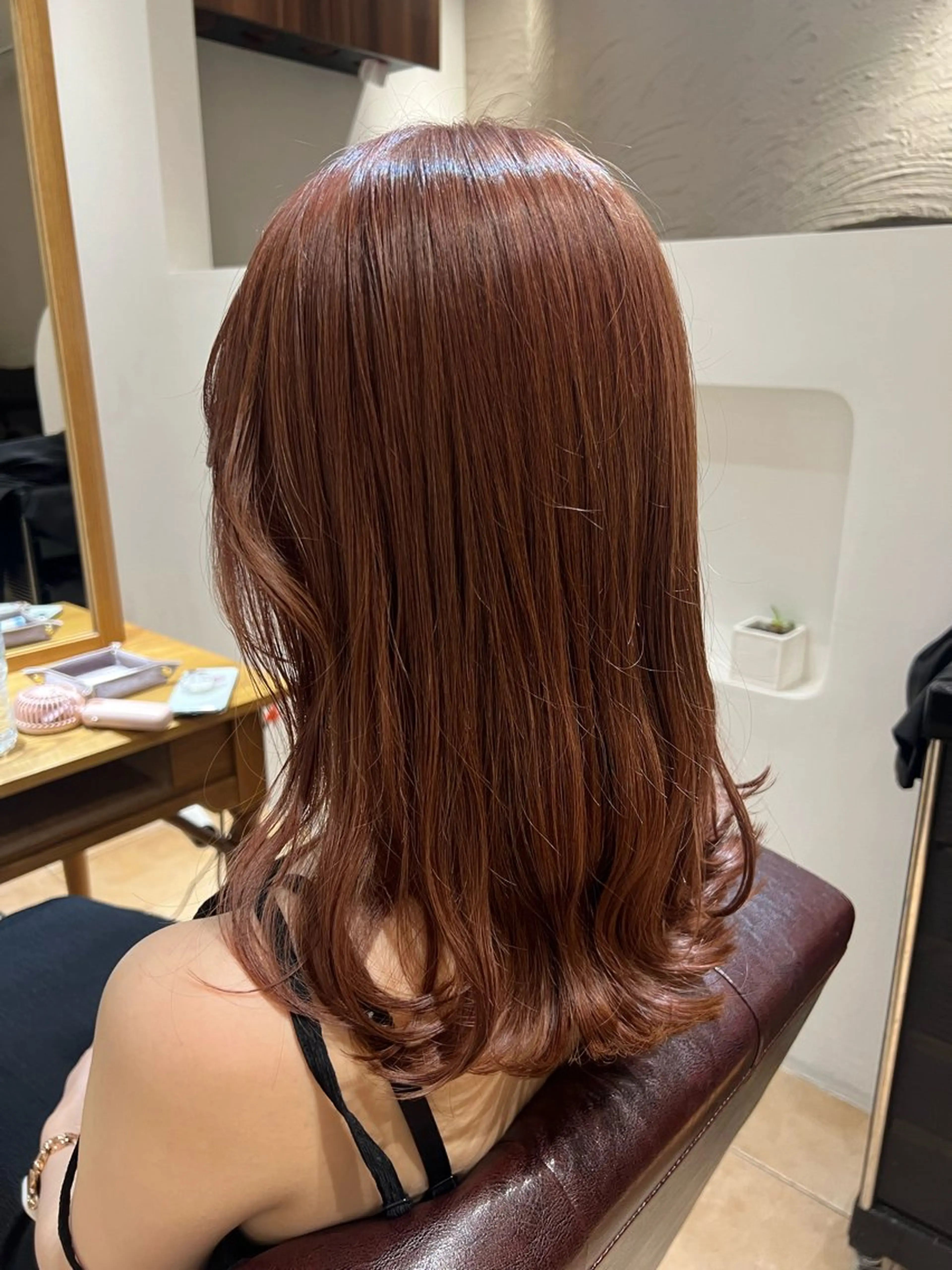 ミディアム カラー 🥀韓国ヘア🥀 宮津真菜のヘアスタイル