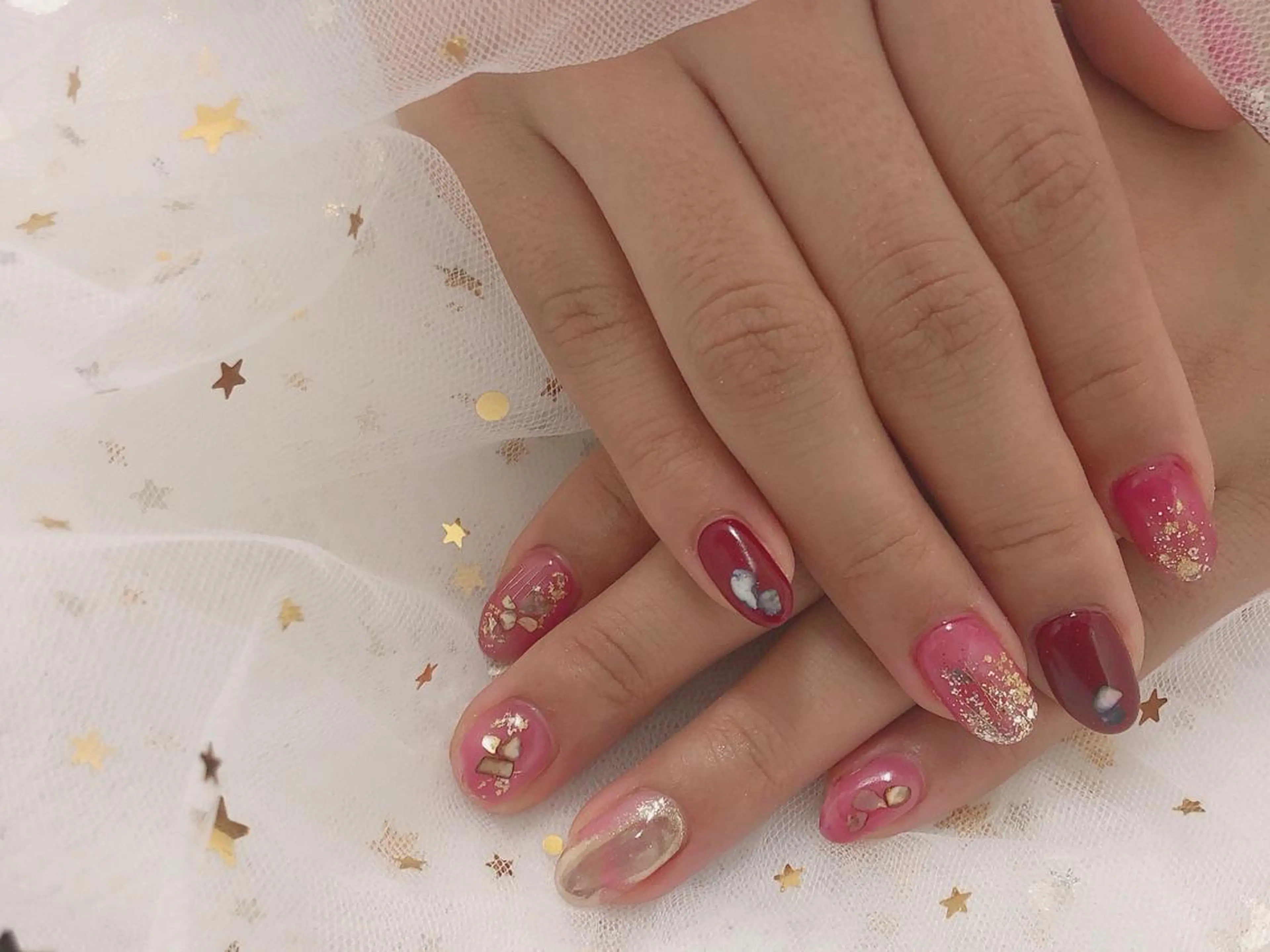 ネイル MiKi Nai池袋 長さだし得意のネイルデザイン