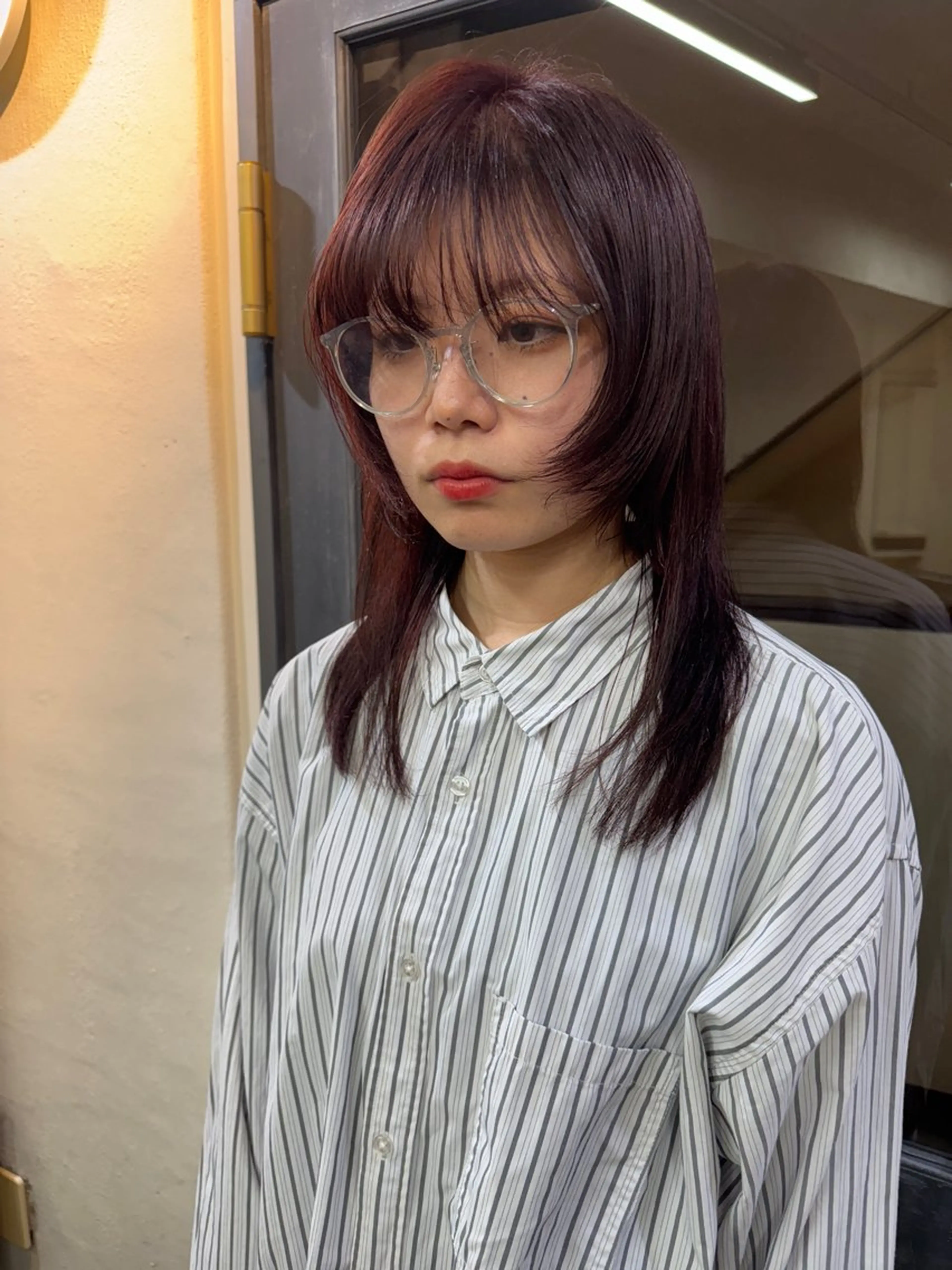 ミディアム 高松大輝/ハイトーン /カットモデルのヘアスタイル