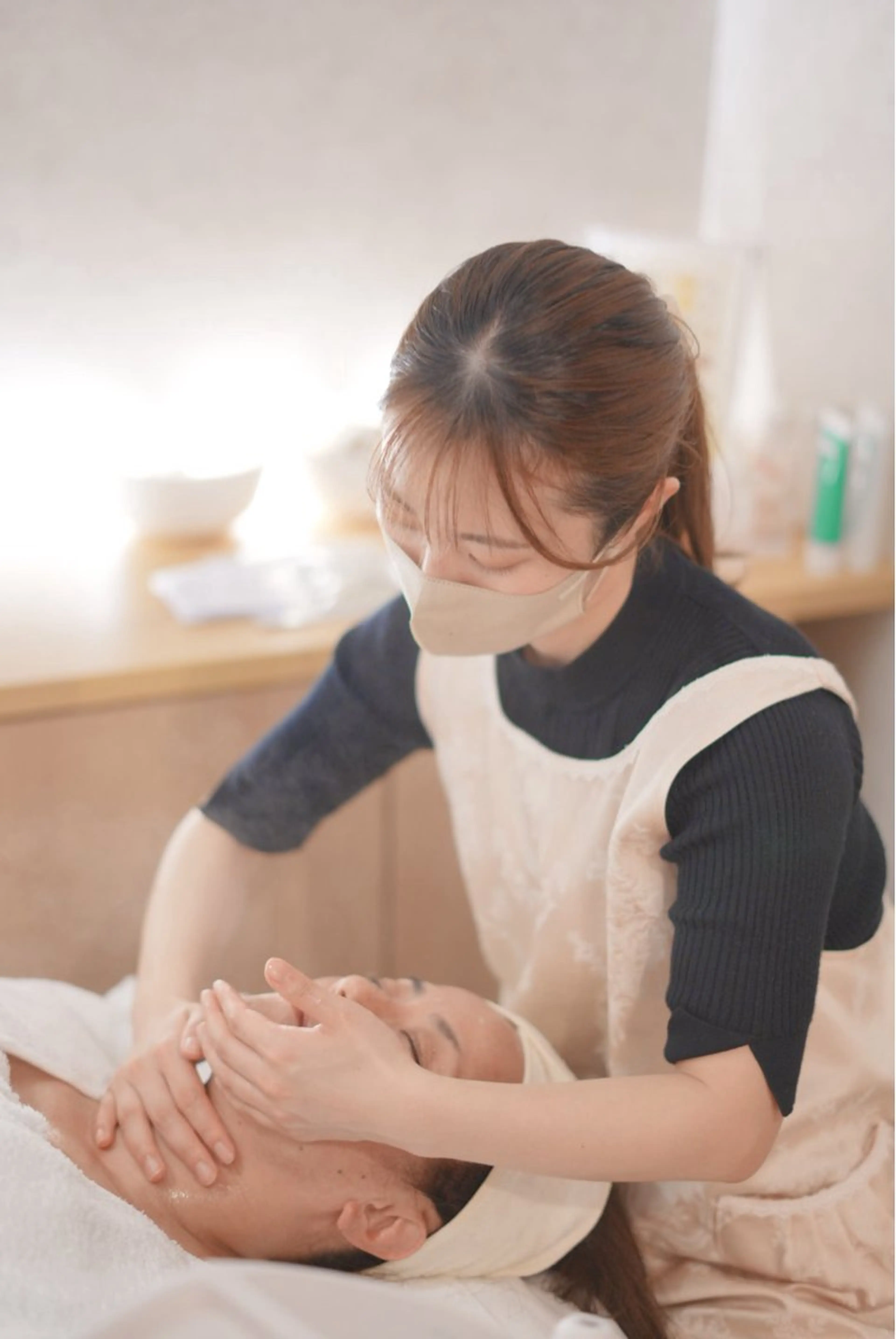 １回で効果実感✨ハリ・透明感・無料フェイシャルモニター🌿美白or保湿の選べるパックつき🤍の写真