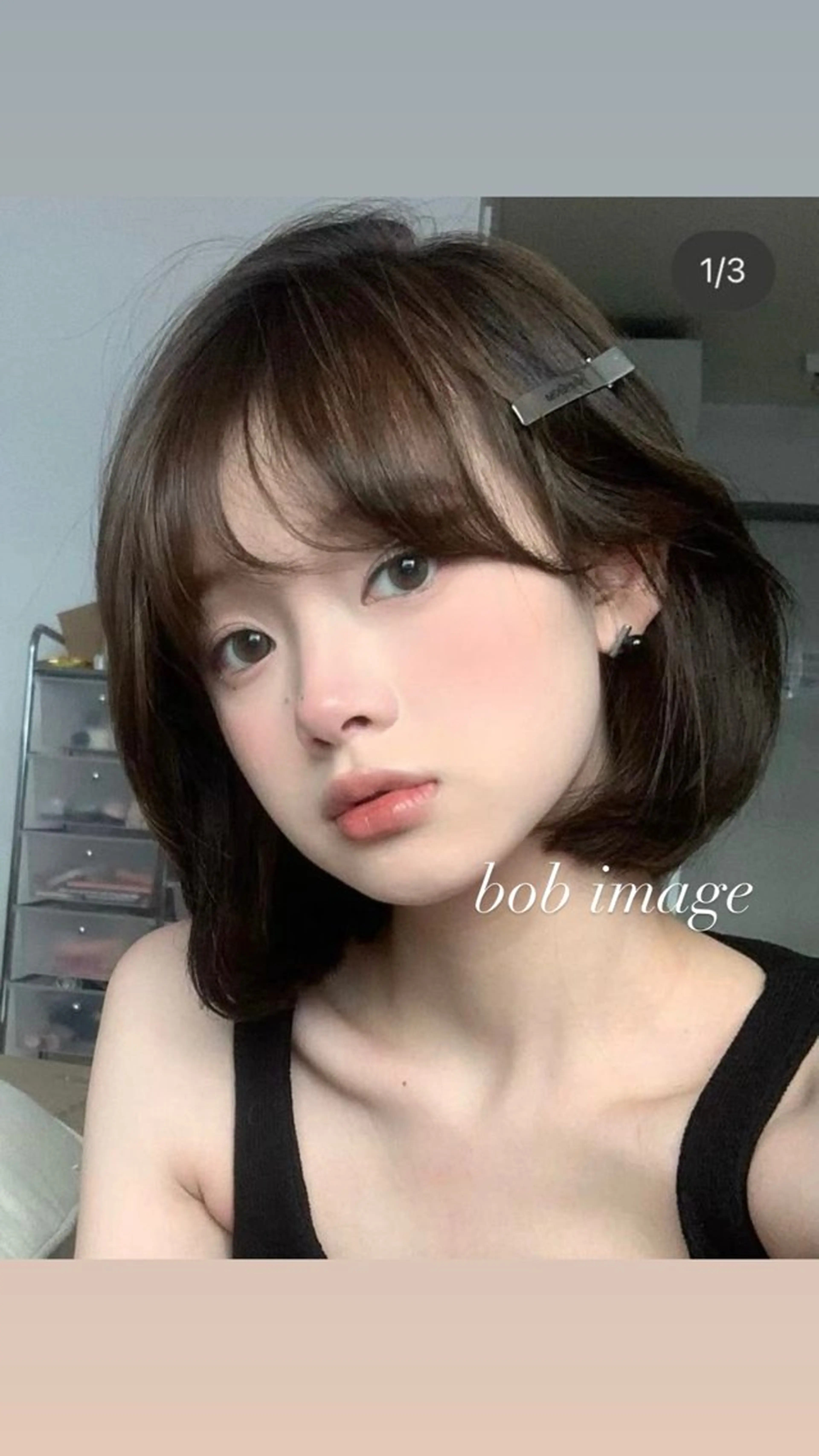 ショート ボブ 似合わせカット ♡レイヤー/ボブ 透明感/うらら♡のヘアスタイル