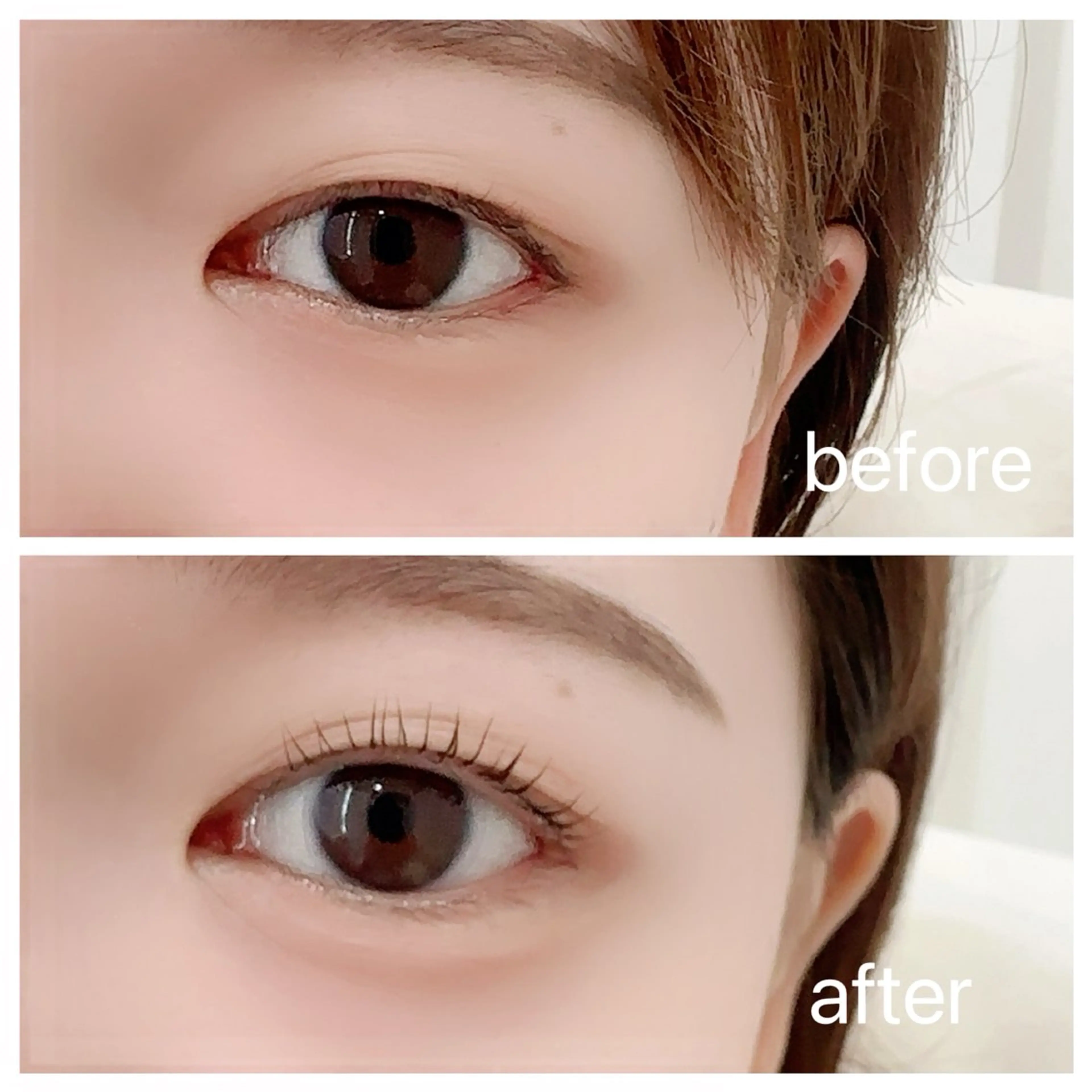 マツエク・マツパ 一重×まつ毛パーマ E.🦩🕊️🦒 RIKAのマツエク・マツパデザイン