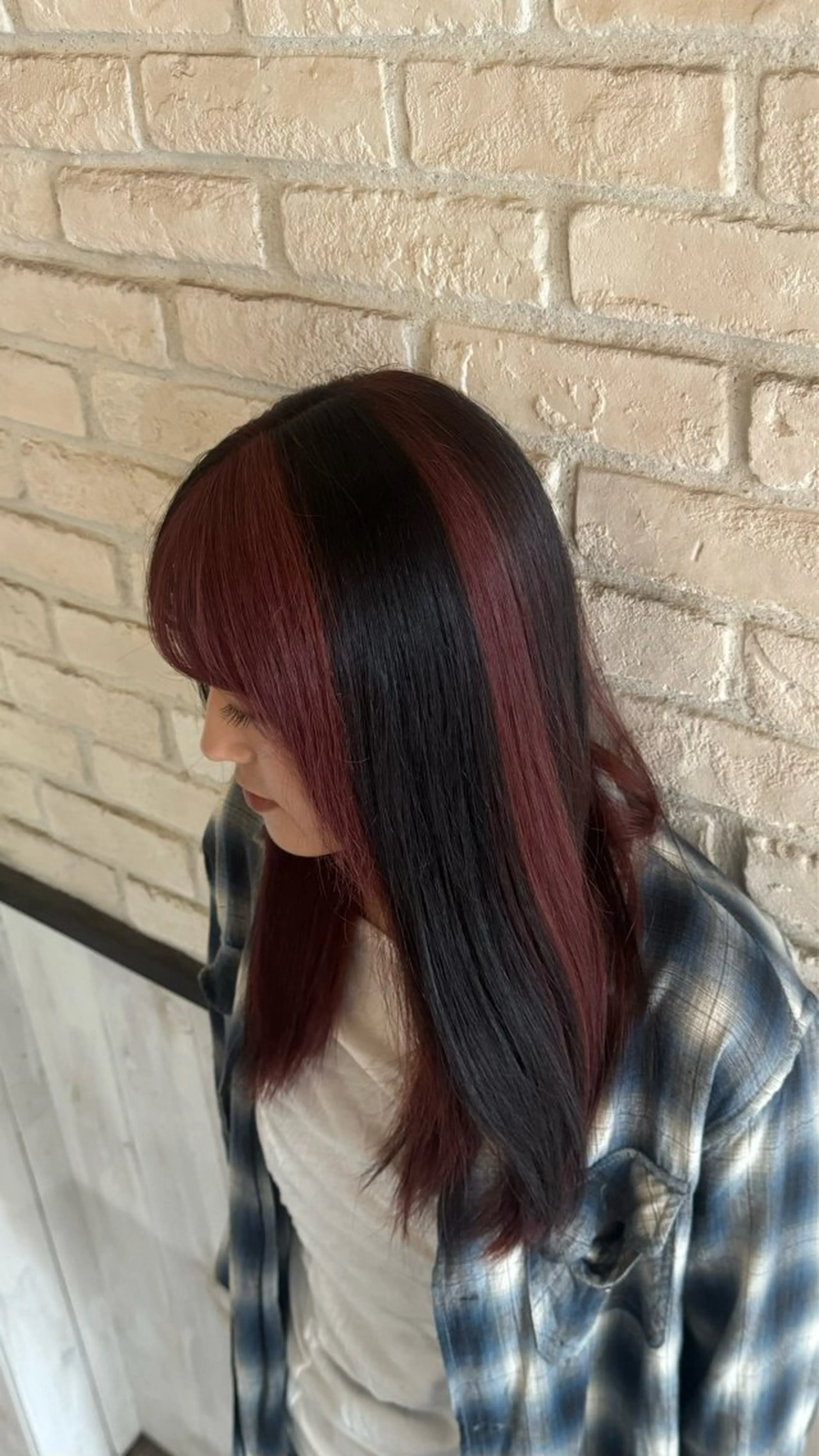 ミディアム カラー ブリーチ デザインカラー ヘアカラー Libero 柏/ のぐち  ゆうきのヘアスタイル